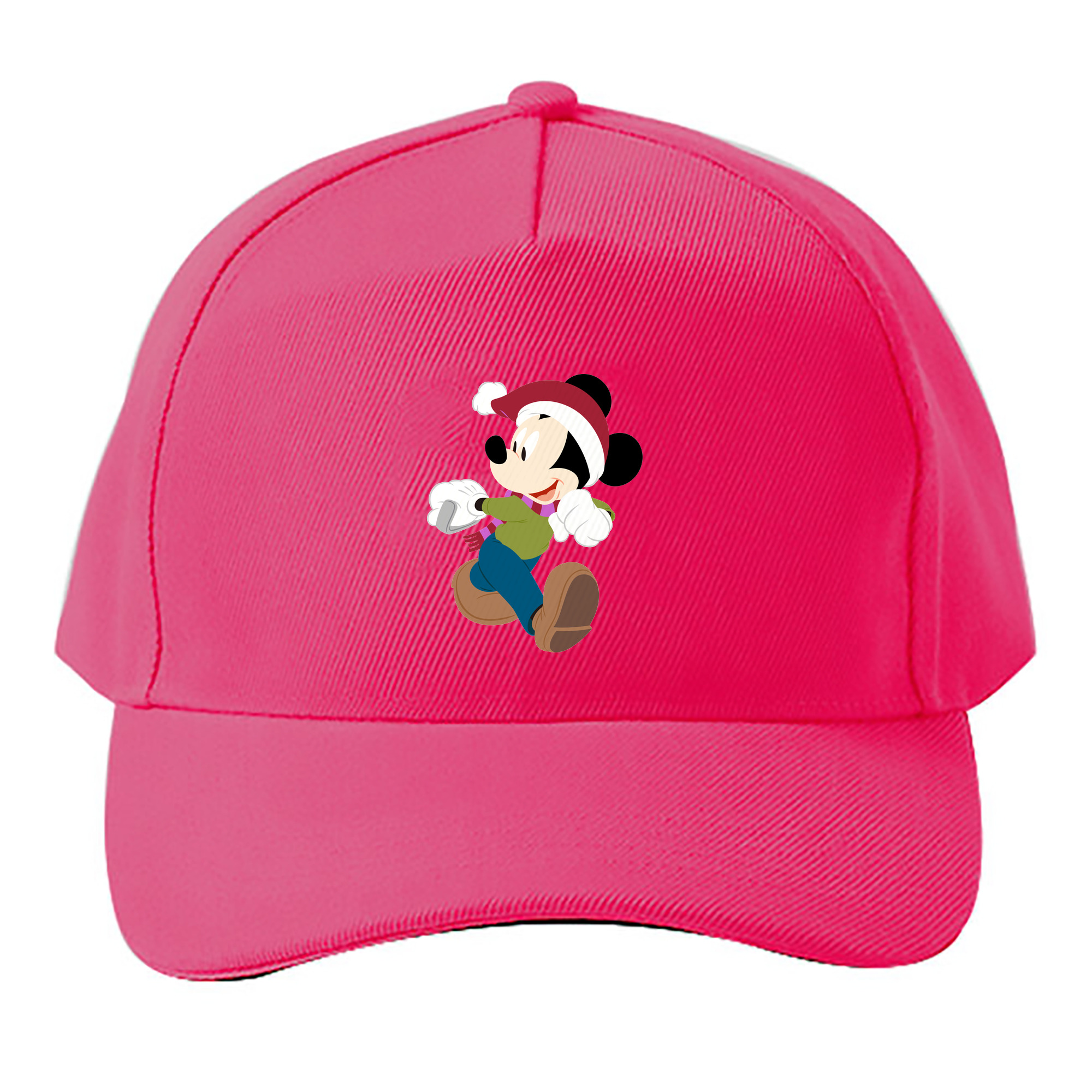 （画像用） ミッキーマウス Mickey Mouse ベースボールキャップ 綿100％ 男女兼用 帽子 スポーツ