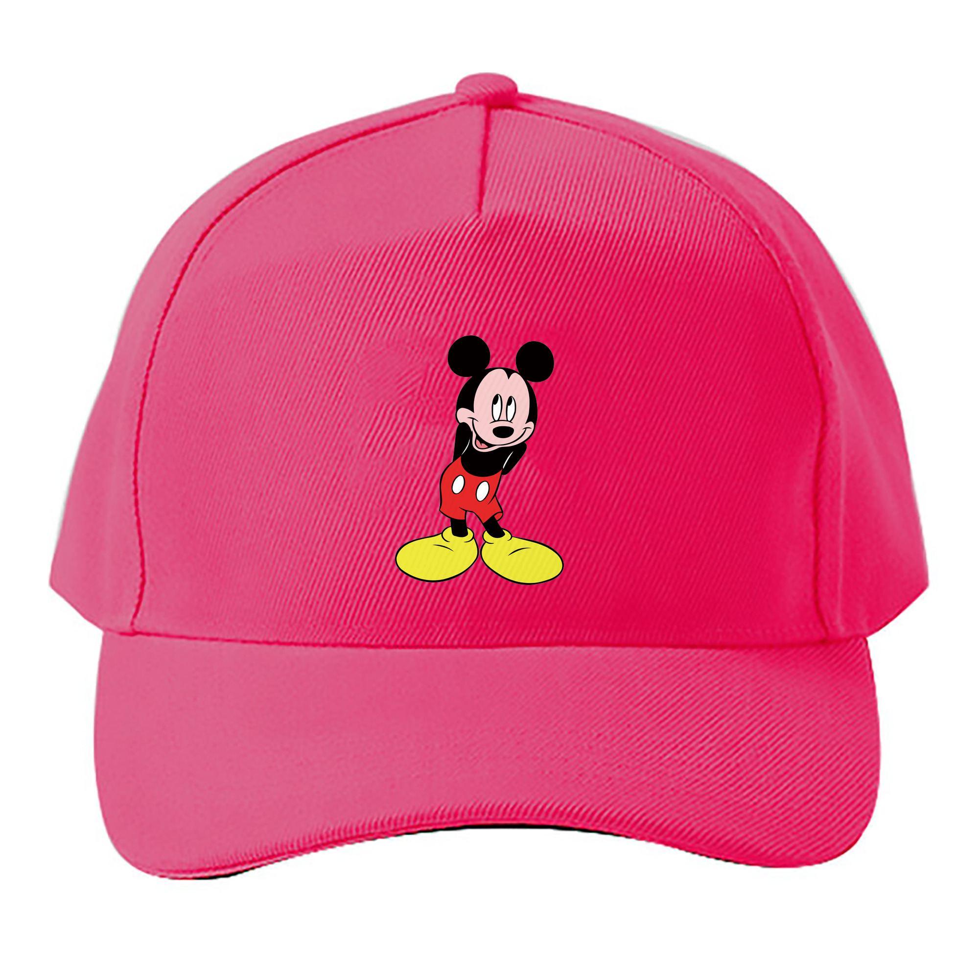 （画像用） ミッキーマウス Mickey Mouse ベースボールキャップ 綿100％ 男女兼用 帽子 スポーツ