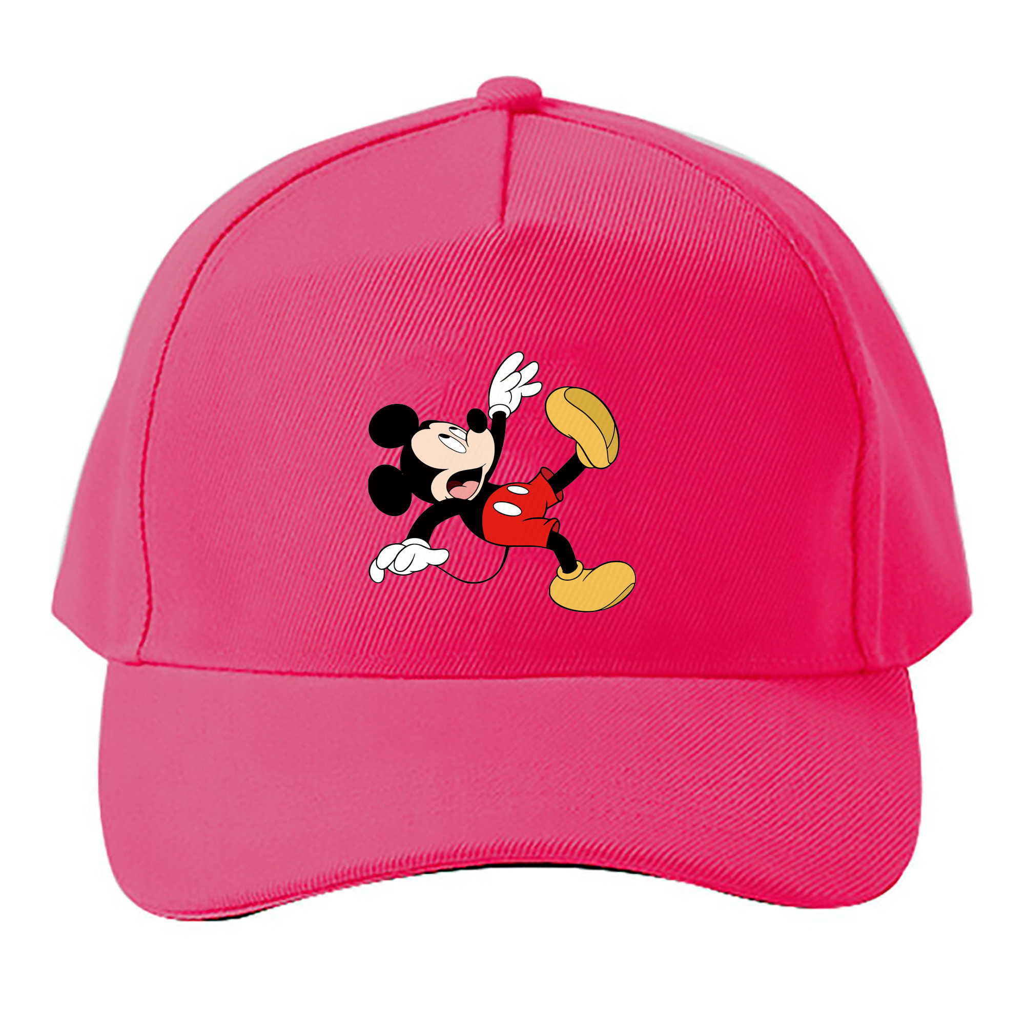 （画像用） ミッキーマウス Mickey Mouse ベースボールキャップ 綿100％ 男女兼用 帽子 スポーツ