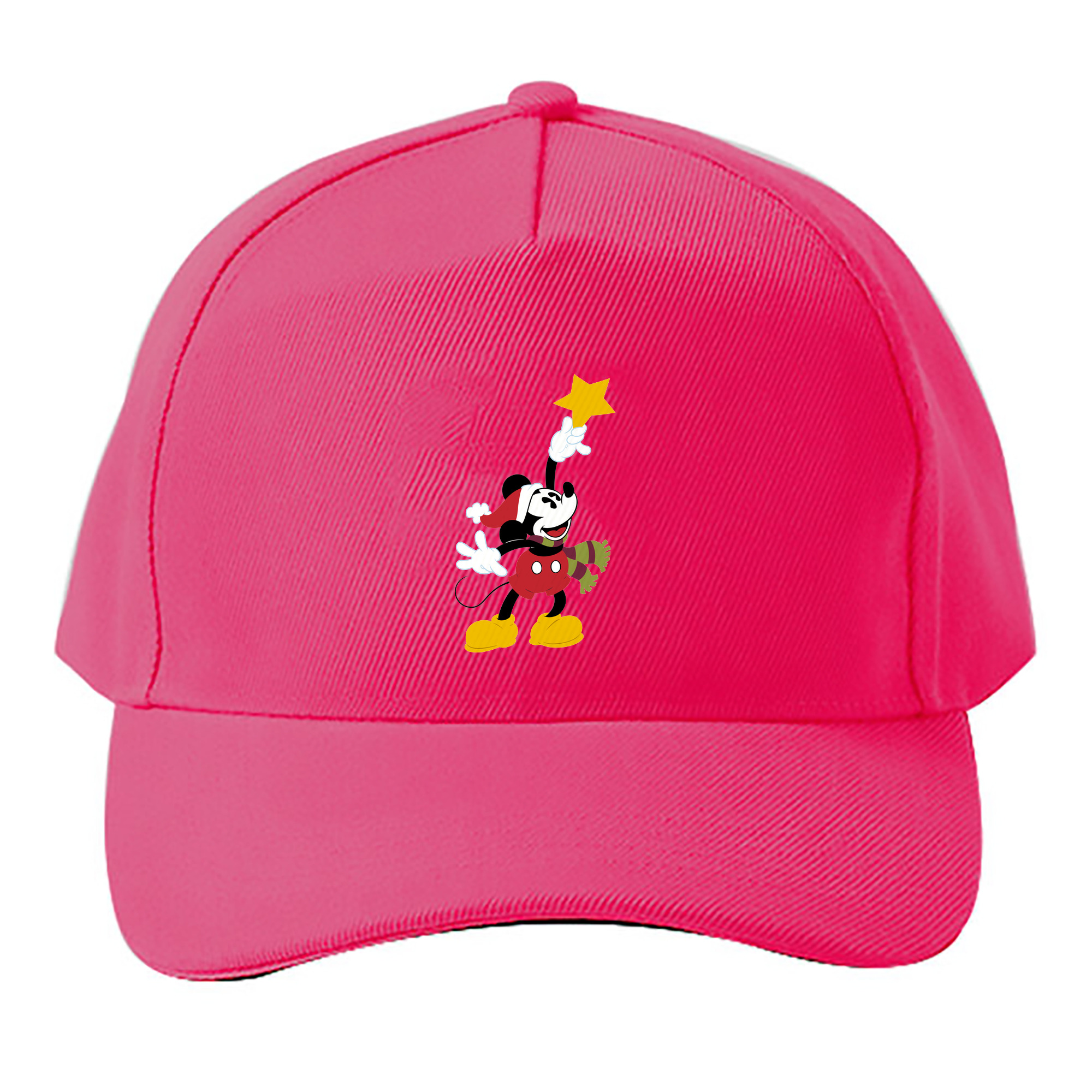 （画像用） ミッキーマウス Mickey Mouse ベースボールキャップ 綿100％ 男女兼用 帽子 スポーツ