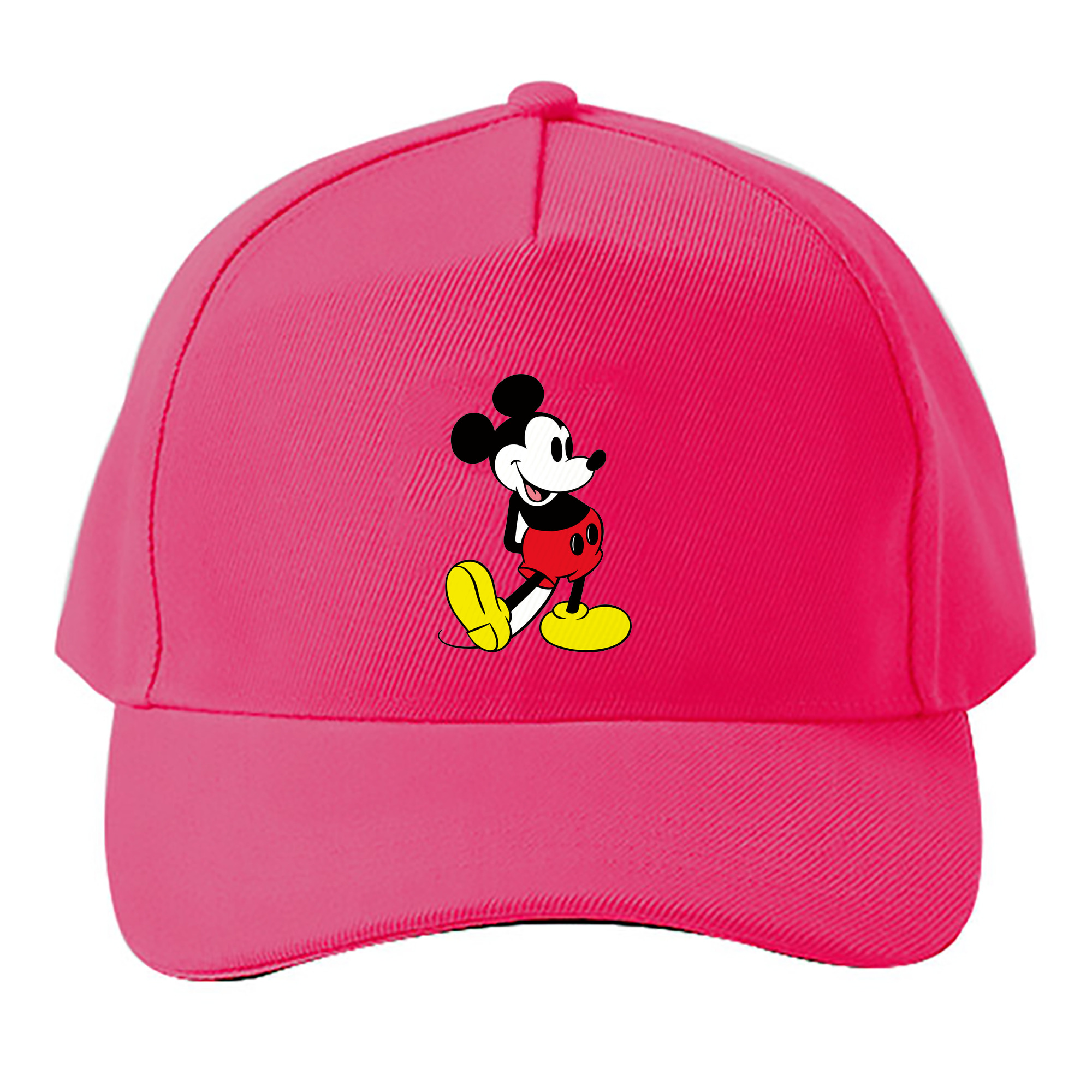（画像用） ミッキーマウス Mickey Mouse ベースボールキャップ 綿100％ 男女兼用 帽子 スポーツ