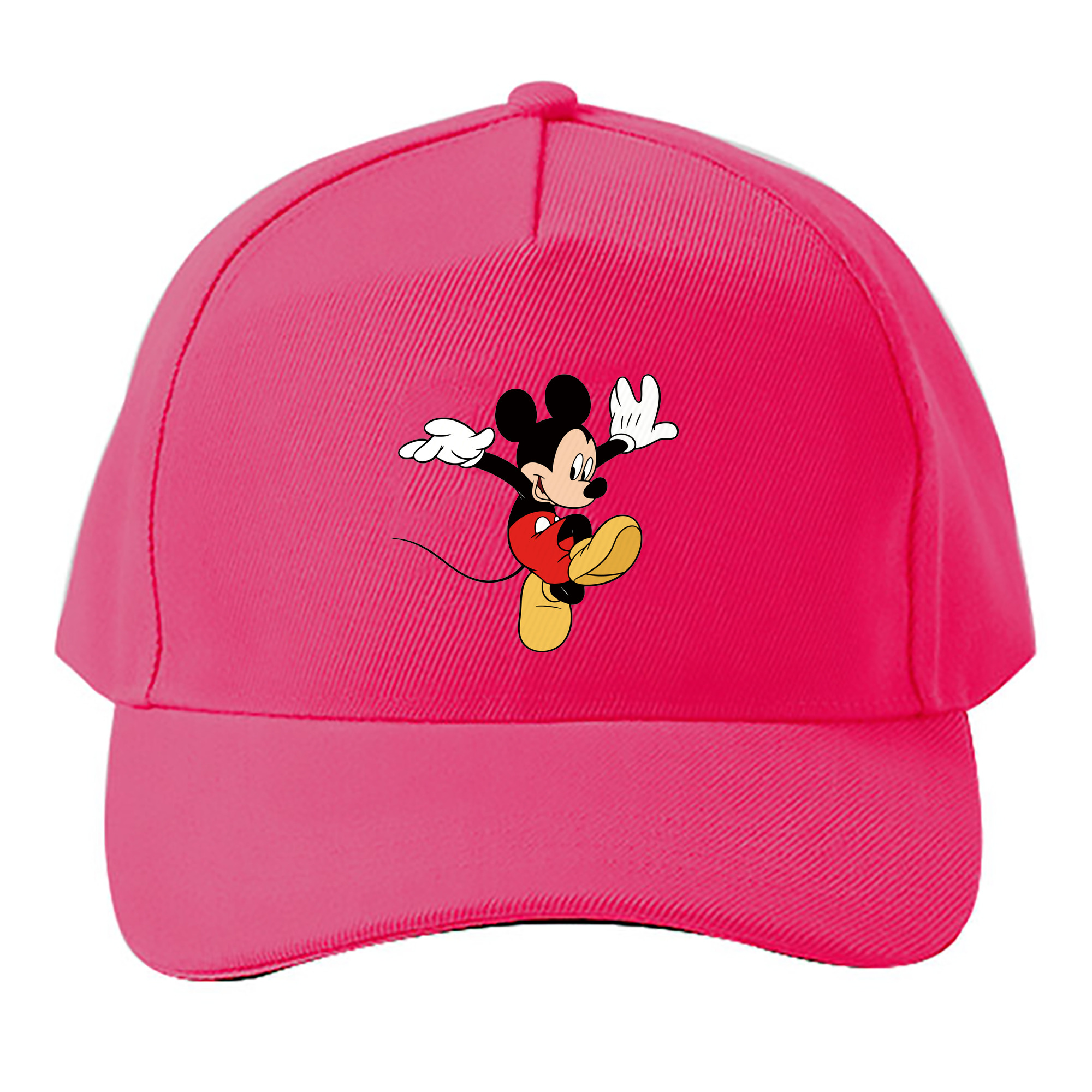 （画像用） ミッキーマウス Mickey Mouse ベースボールキャップ 綿100％ 男女兼用 帽子 スポーツ