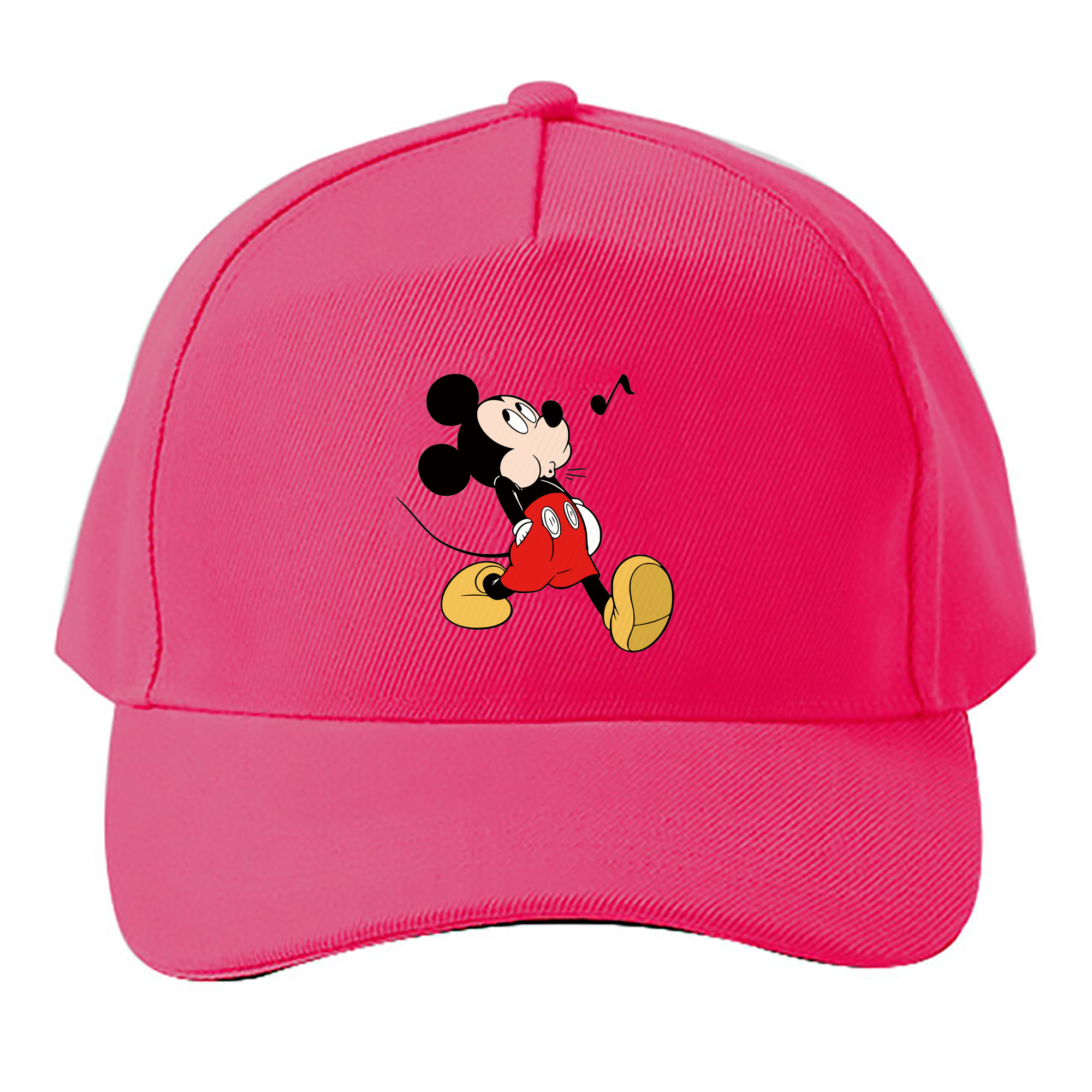 （画像用） ミッキーマウス Mickey Mouse ベースボールキャップ 綿100％ 男女兼用 帽子 スポーツ