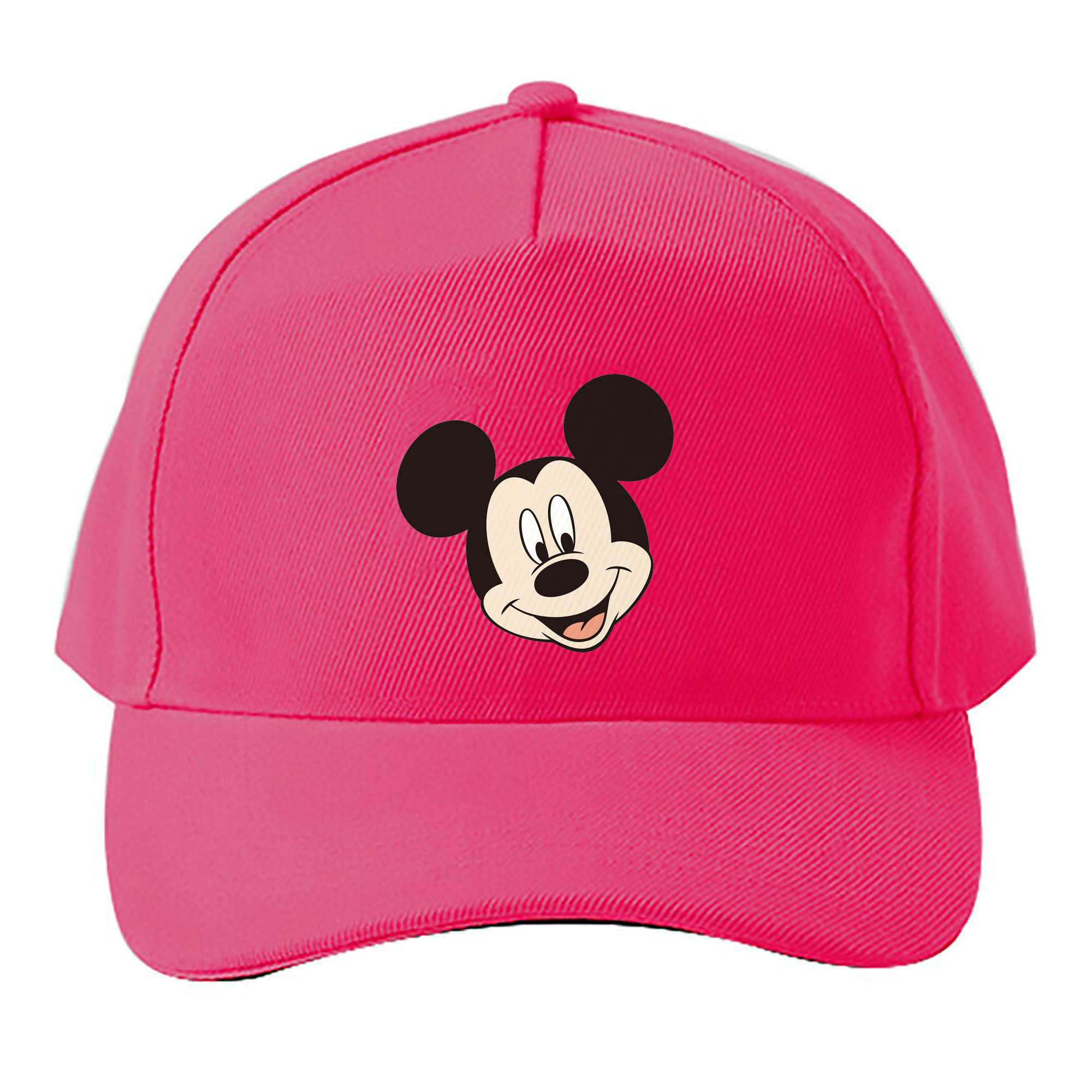 （画像用） ミッキーマウス Mickey Mouse ベースボールキャップ 綿100％ 男女兼用 帽子 スポーツ
