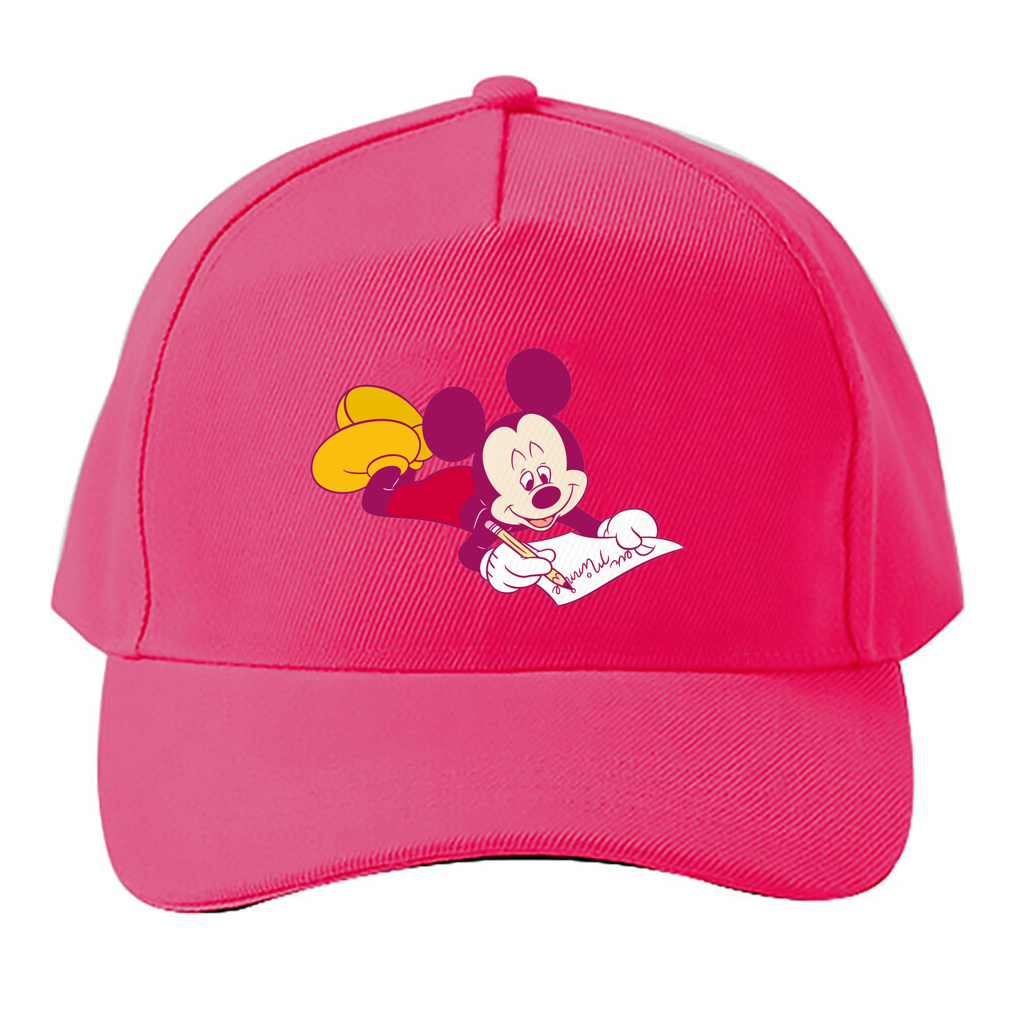 （画像用） ミッキーマウス Mickey Mouse ベースボールキャップ 綿100％ 男女兼用 帽子 スポーツ