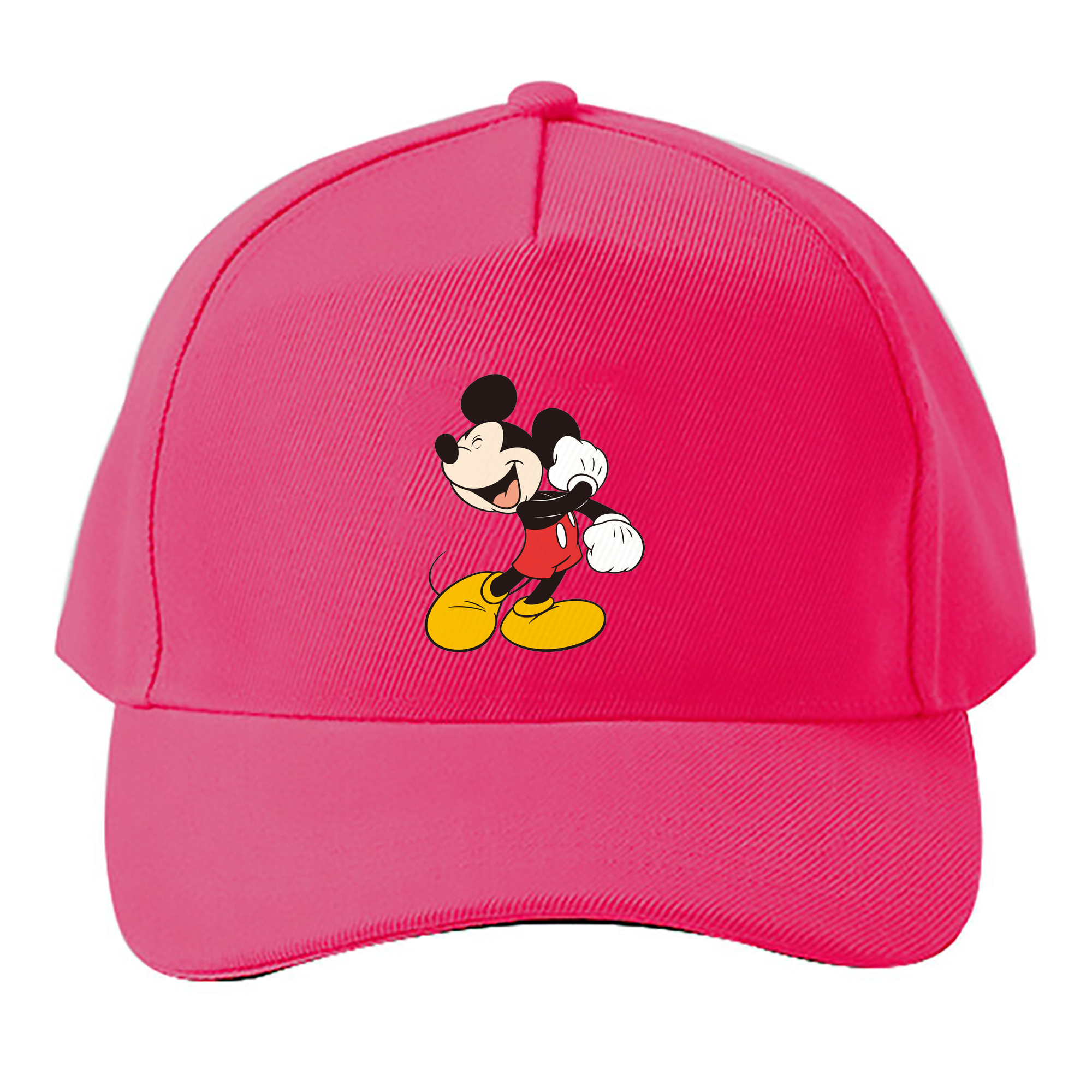 （画像用） ミッキーマウス Mickey Mouse ベースボールキャップ 綿100％ 男女兼用 帽子 スポーツ