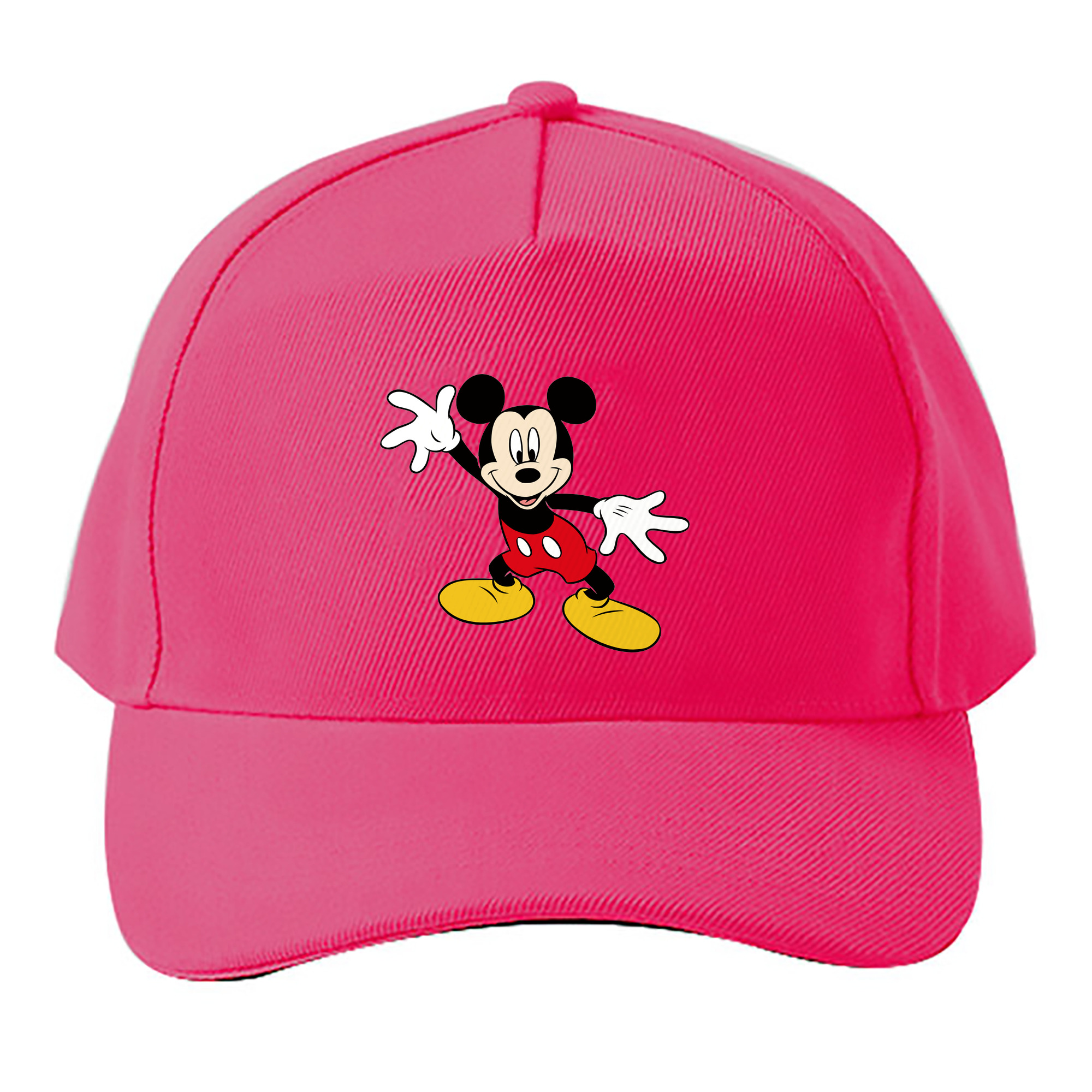 （画像用） ミッキーマウス Mickey Mouse ベースボールキャップ 綿100％ 男女兼用 帽子 スポーツ