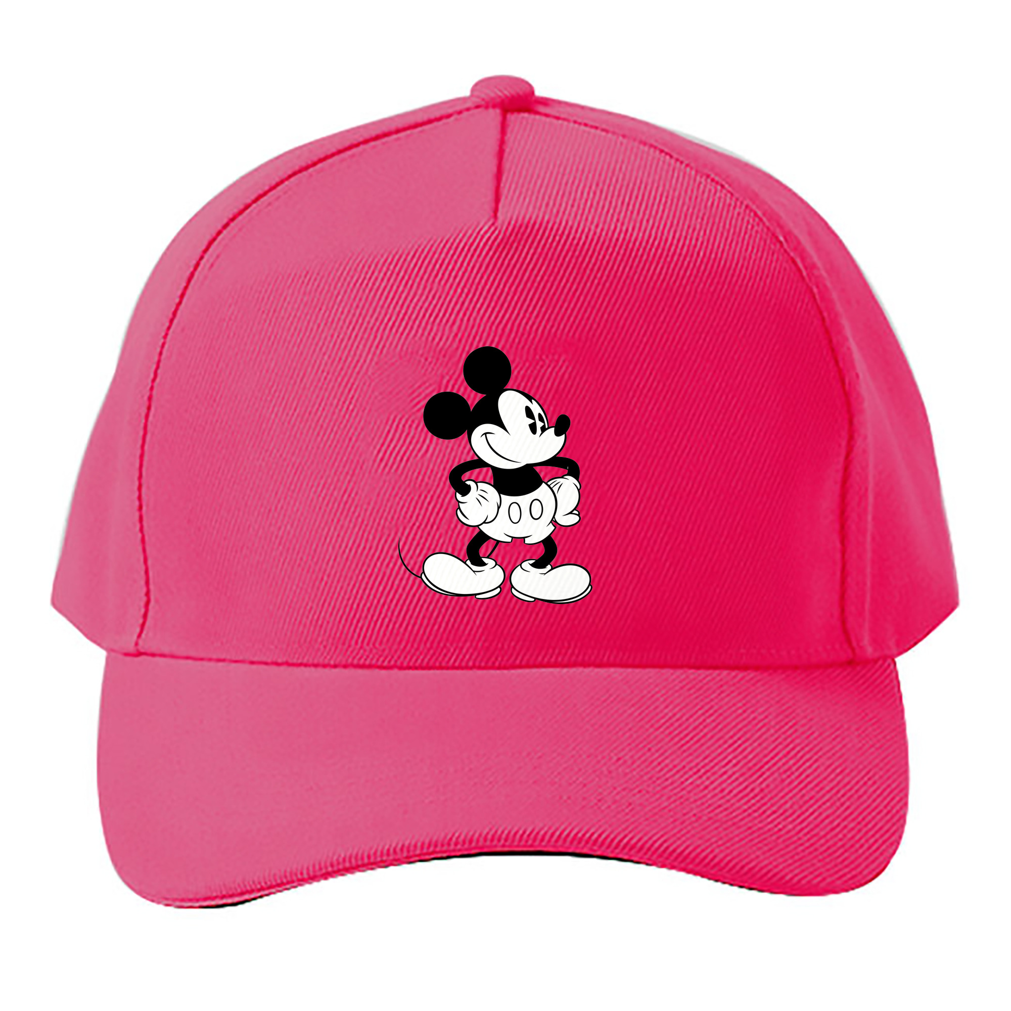 （画像用） ミッキーマウス Mickey Mouse ベースボールキャップ 綿100％ 男女兼用 帽子 スポーツ