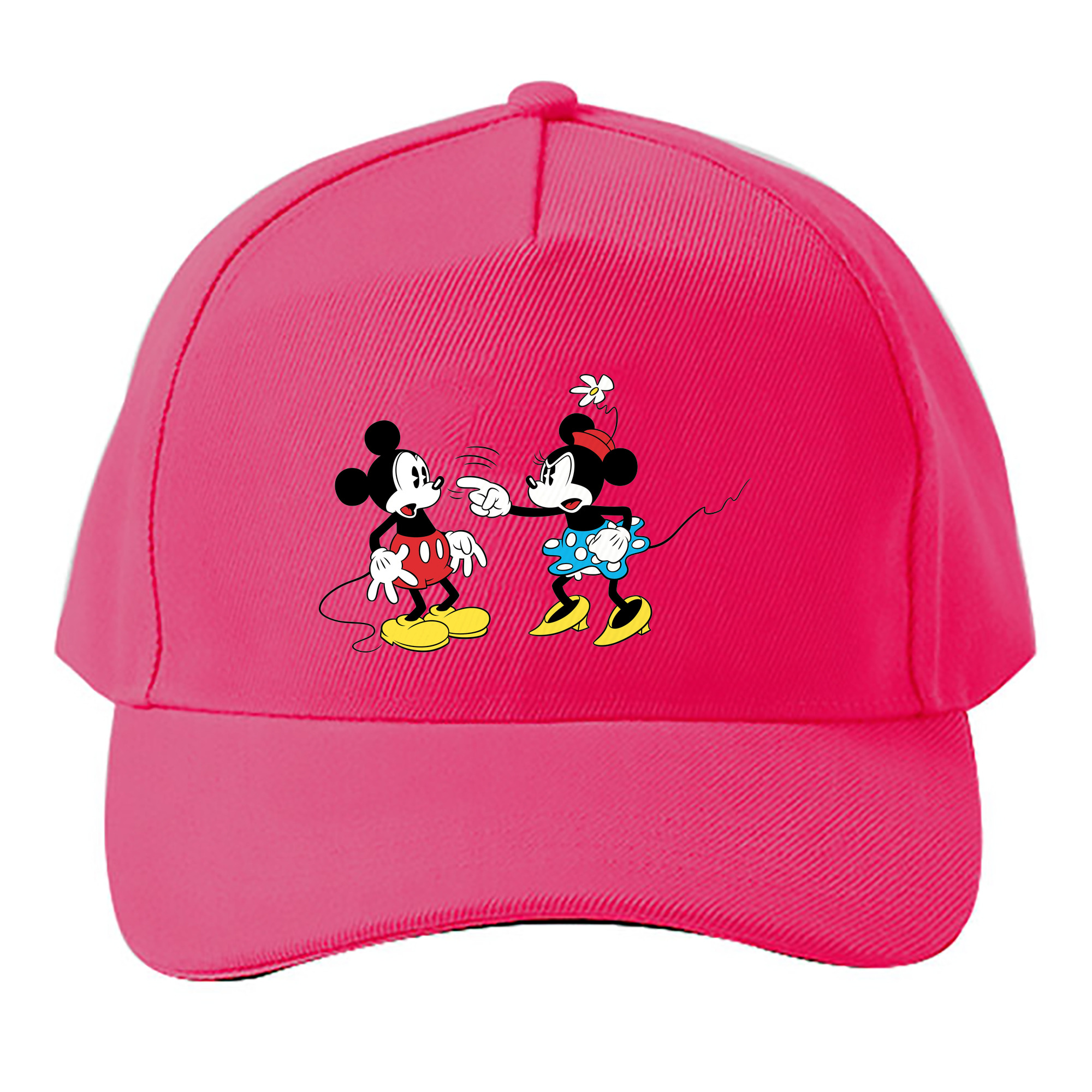 （画像用） ミッキーマウス Mickey Mouse ベースボールキャップ 綿100％ 男女兼用 帽子 スポーツ
