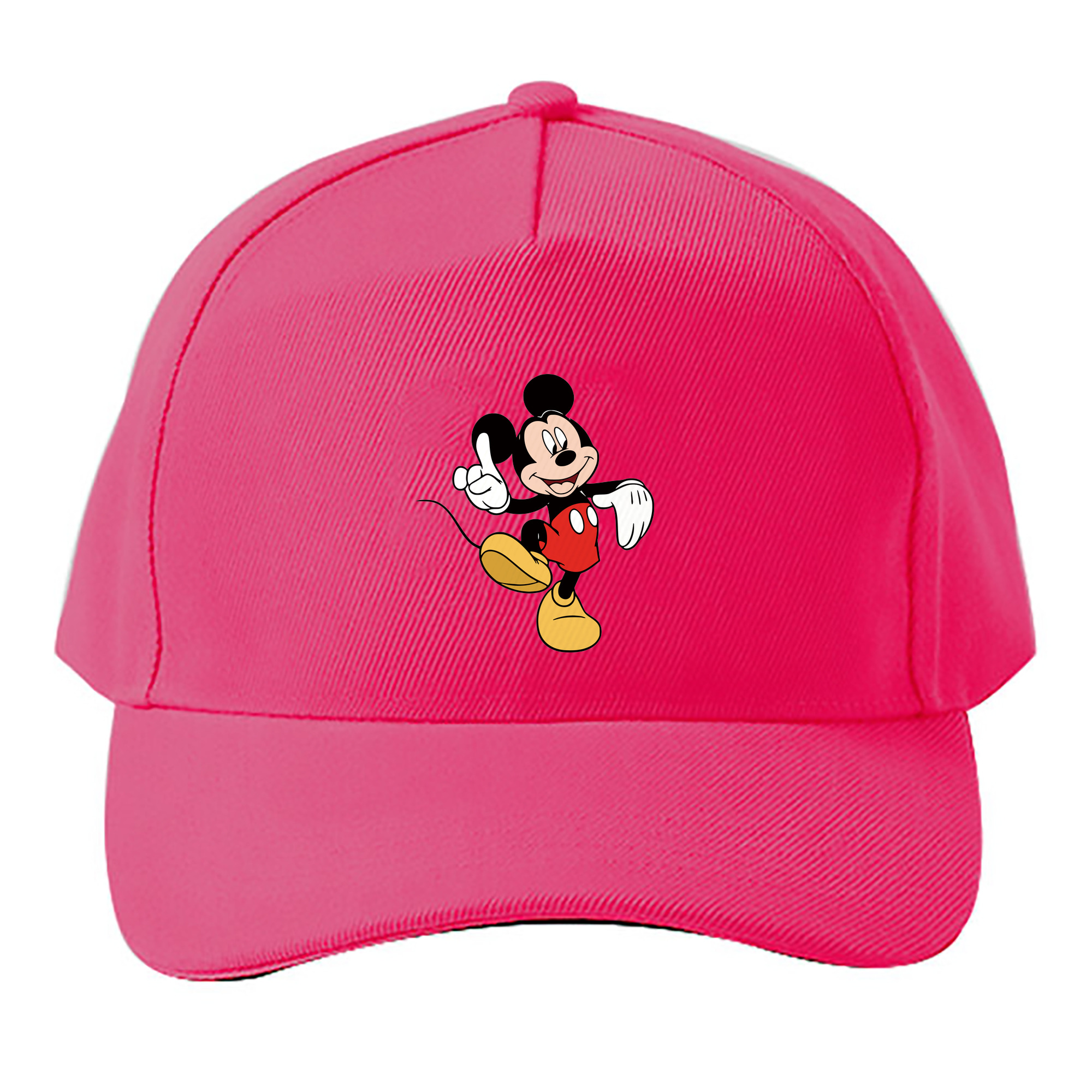 （画像用） ミッキーマウス Mickey Mouse ベースボールキャップ 綿100％ 男女兼用 帽子 スポーツ