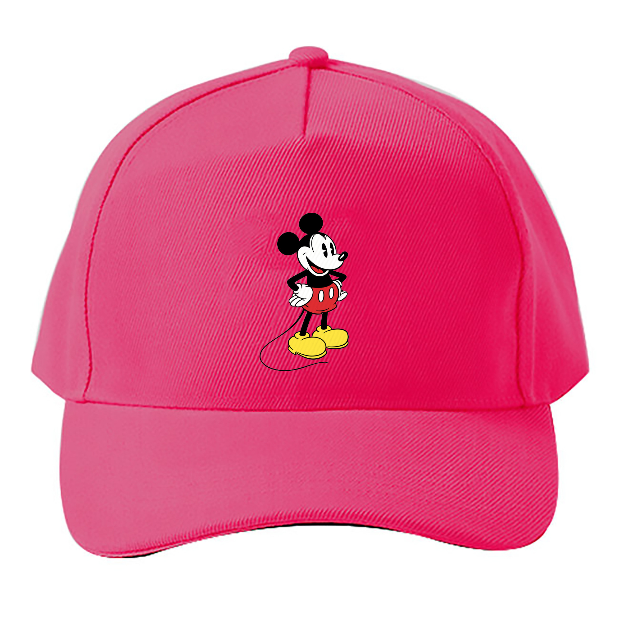 （画像用） ミッキーマウス Mickey Mouse ベースボールキャップ 綿100％ 男女兼用 帽子 スポーツ
