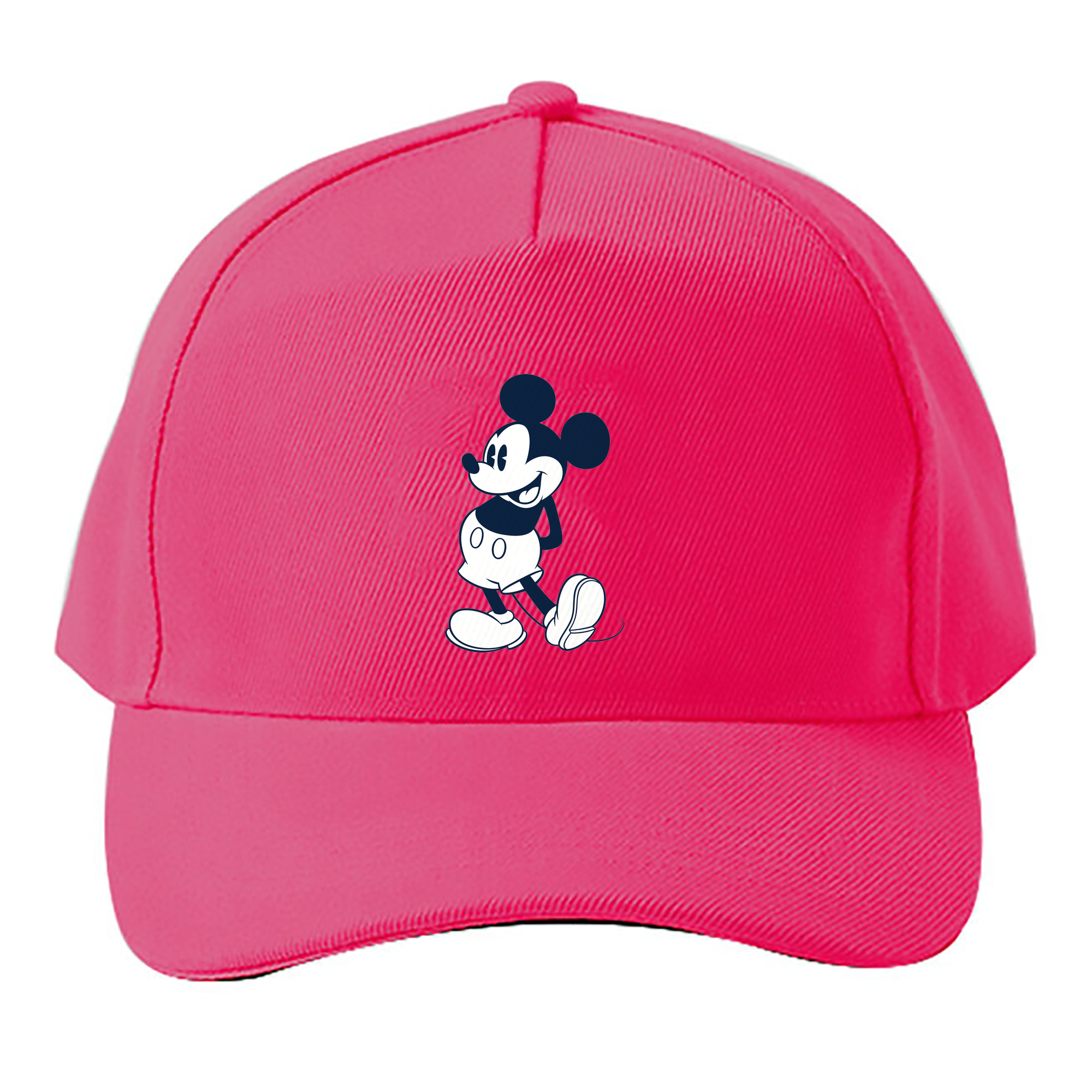 （画像用） ミッキーマウス Mickey Mouse ベースボールキャップ 綿100％ 男女兼用 帽子 スポーツ