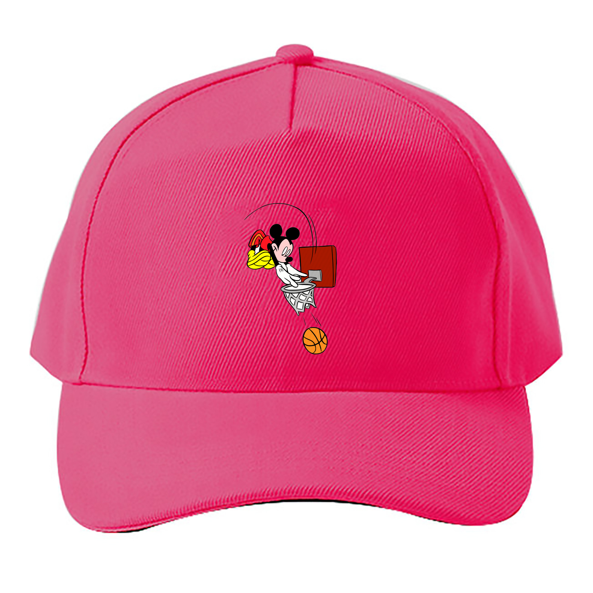 （画像用） ミッキーマウス Mickey Mouse ベースボールキャップ 綿100％ 男女兼用 帽子 スポーツ