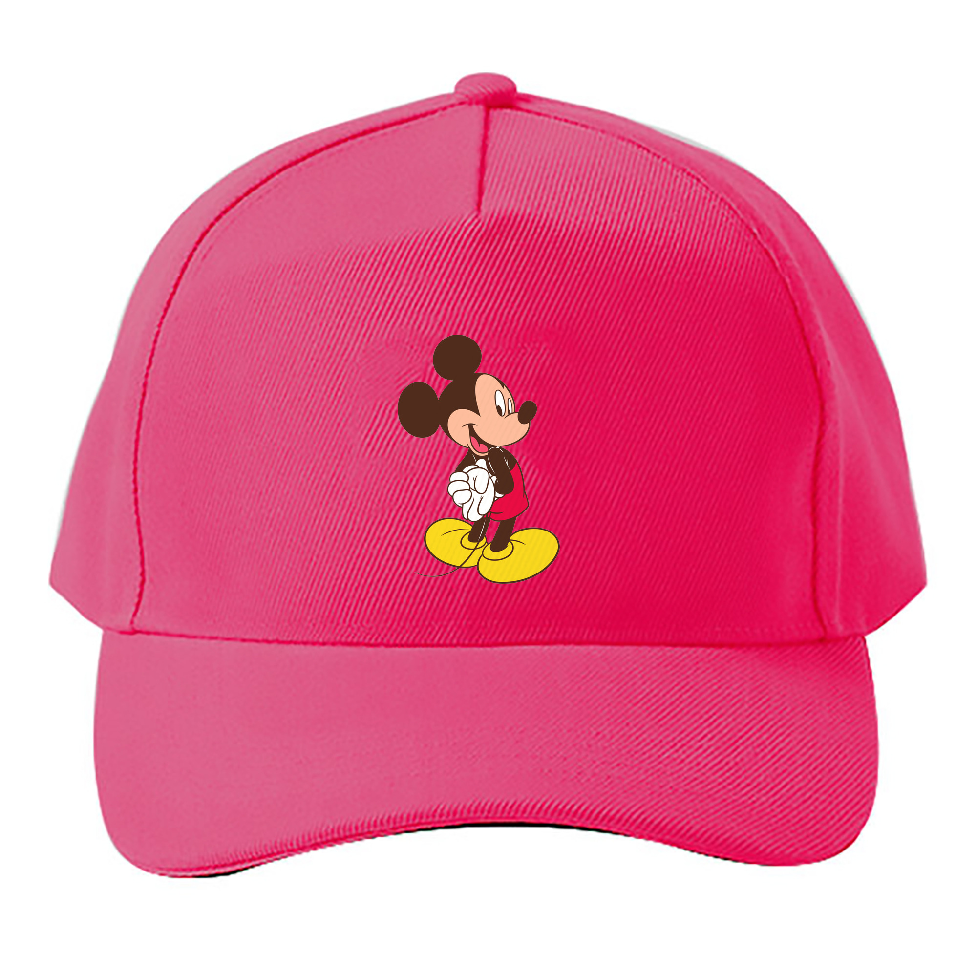 （画像用） ミッキーマウス Mickey Mouse ベースボールキャップ 綿100％ 男女兼用 帽子 スポーツ