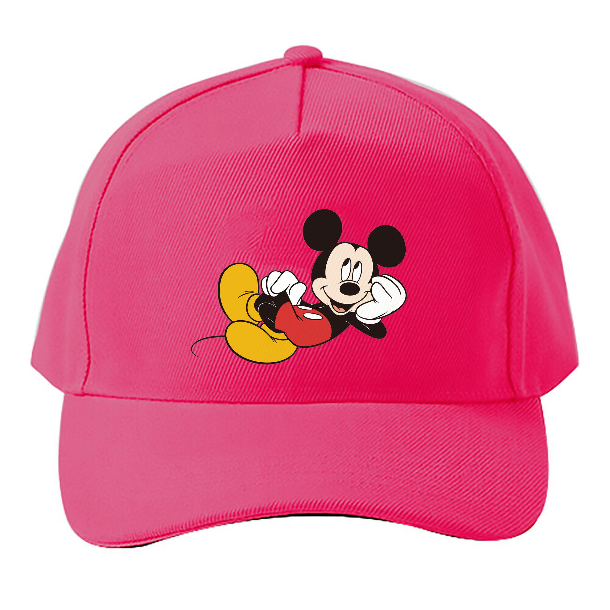 （画像用） ミッキーマウス Mickey Mouse ベースボールキャップ 綿100％ 男女兼用 帽子 スポーツ