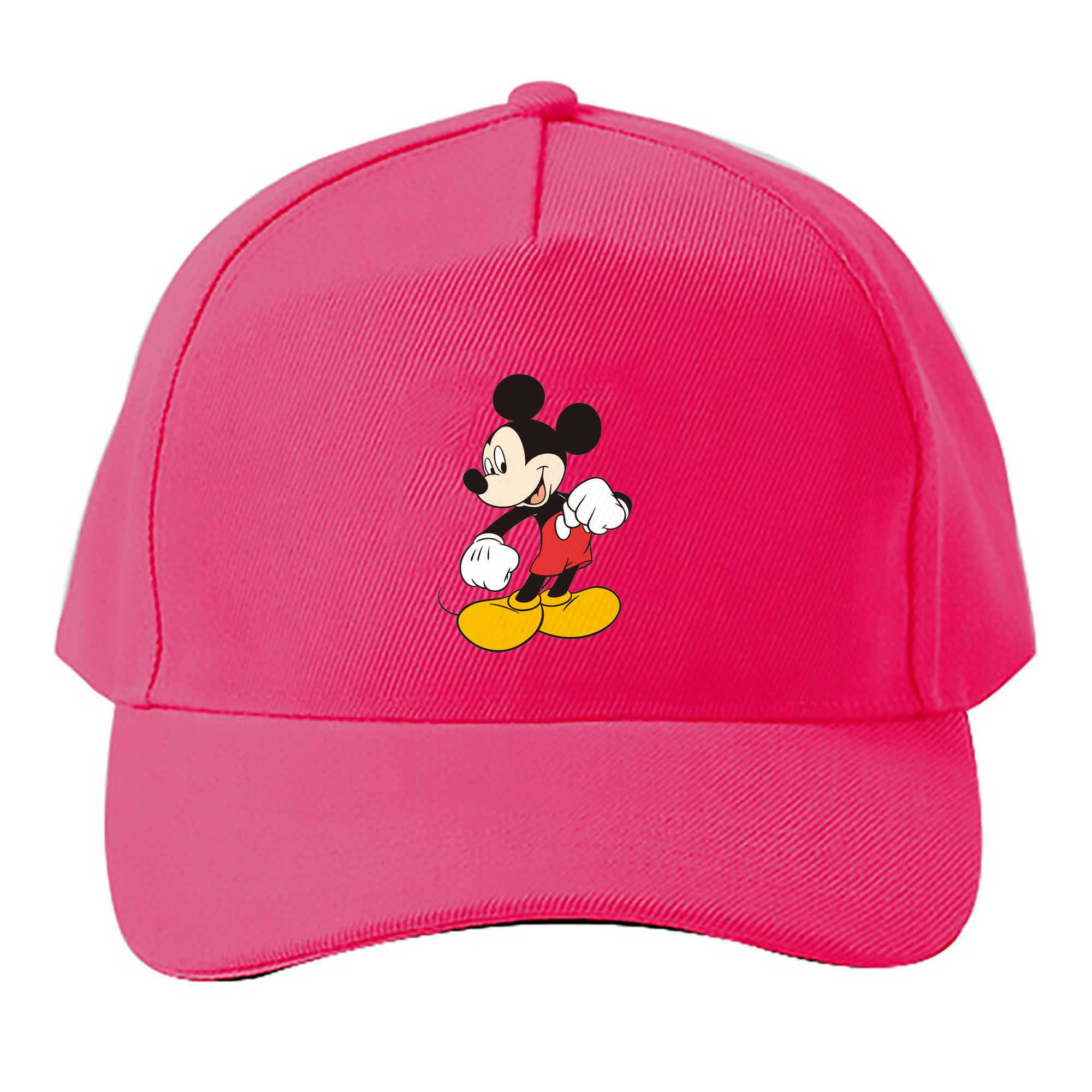（画像用） ミッキーマウス Mickey Mouse ベースボールキャップ 綿100％ 男女兼用 帽子 スポーツ