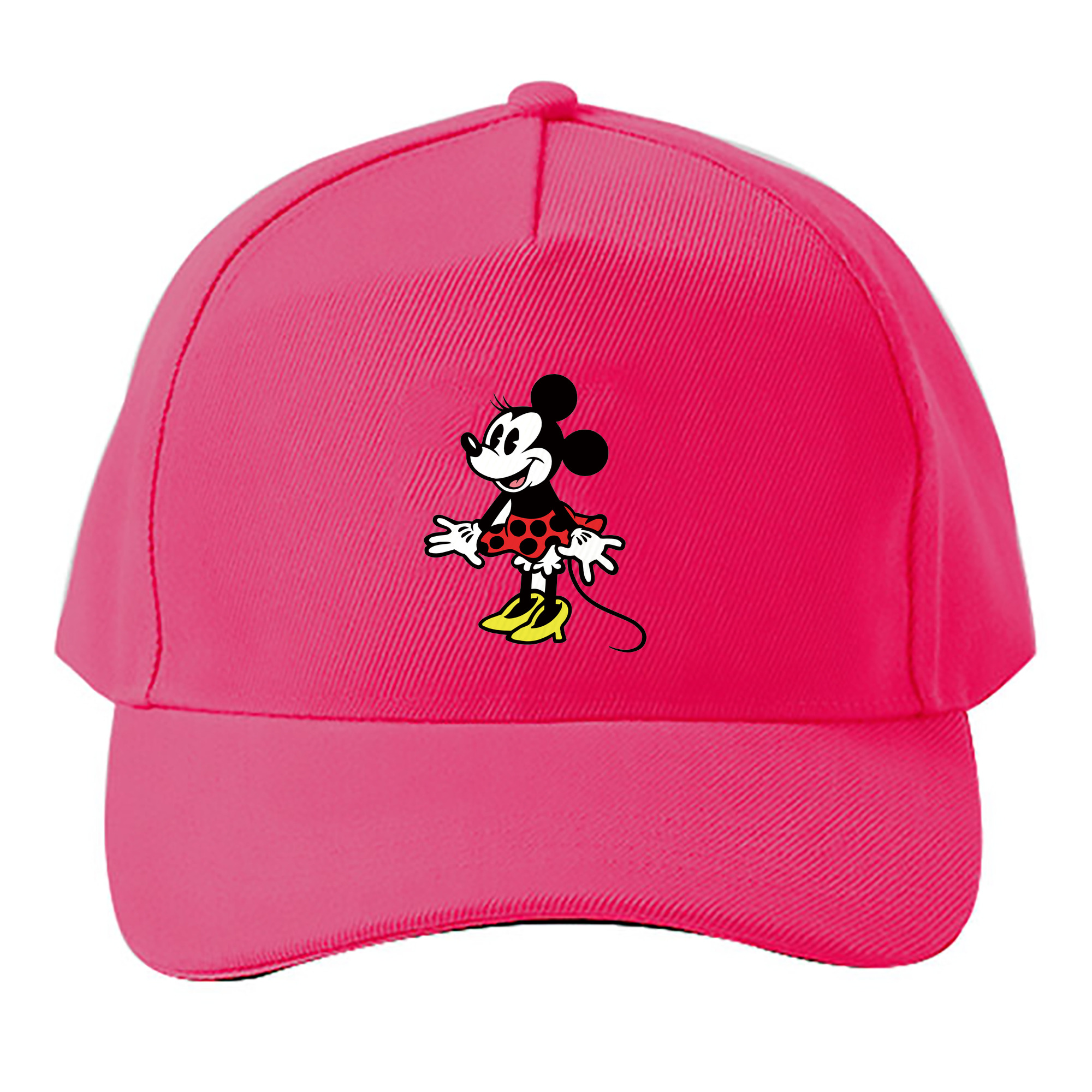 （画像用） ミッキーマウス Mickey Mouse ベースボールキャップ 綿100％ 男女兼用 帽子 スポーツ
