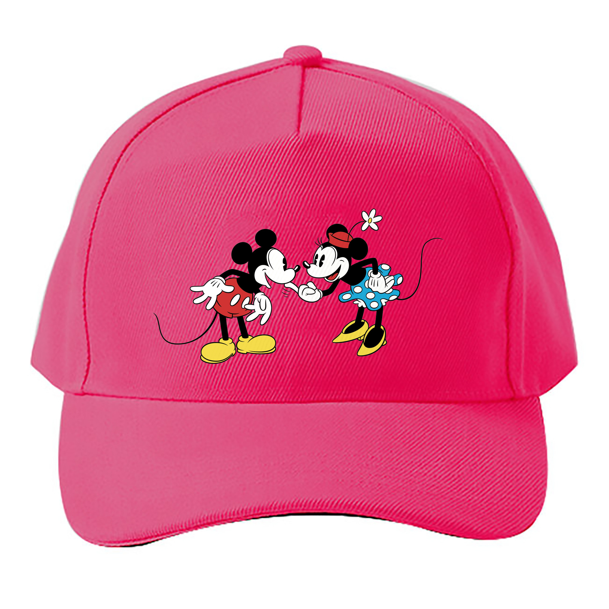 （画像用） ミッキーマウス Mickey Mouse ベースボールキャップ 綿100％ 男女兼用 帽子 スポーツ