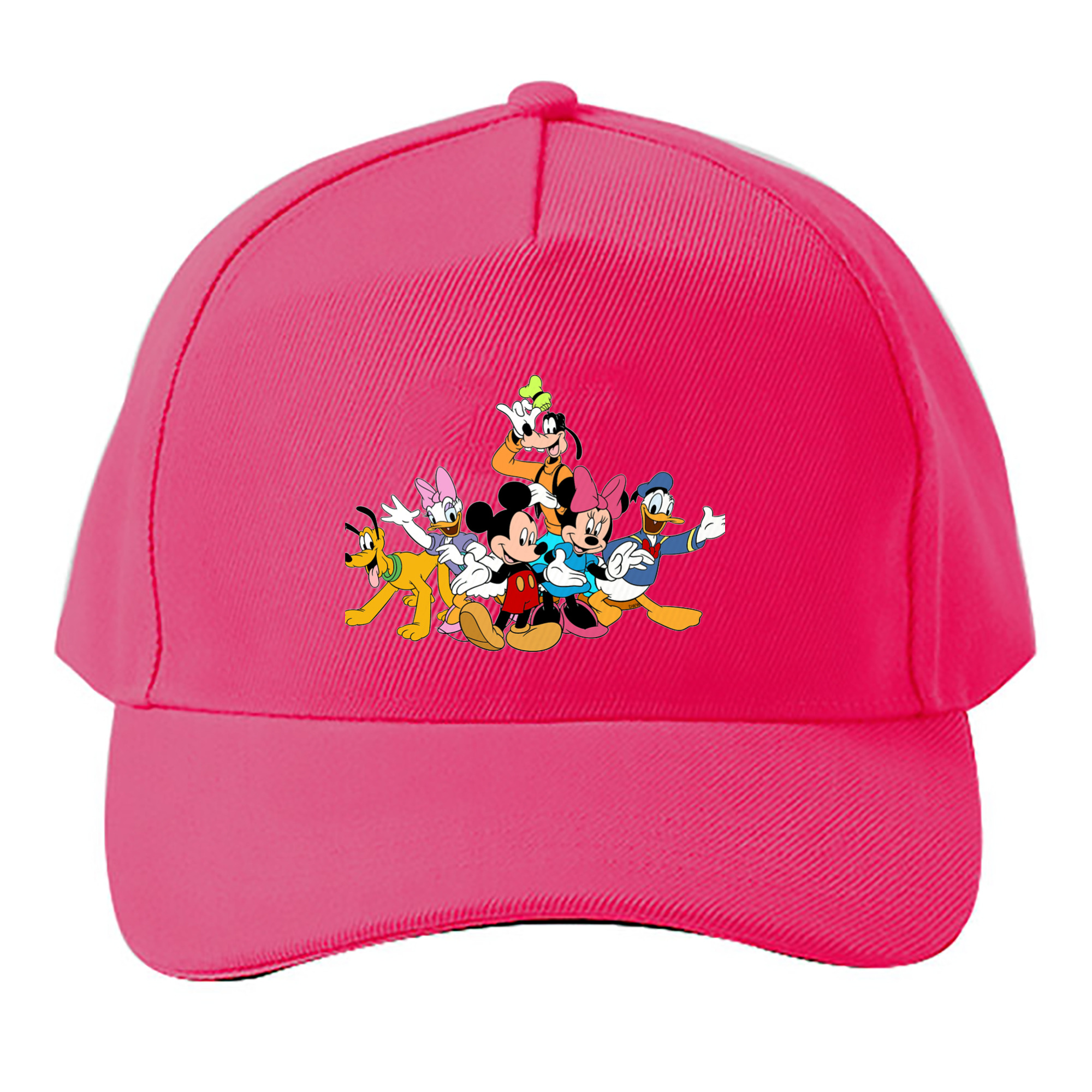 （画像用） ミッキーマウス Mickey Mouse ベースボールキャップ 綿100％ 男女兼用 帽子 スポーツ