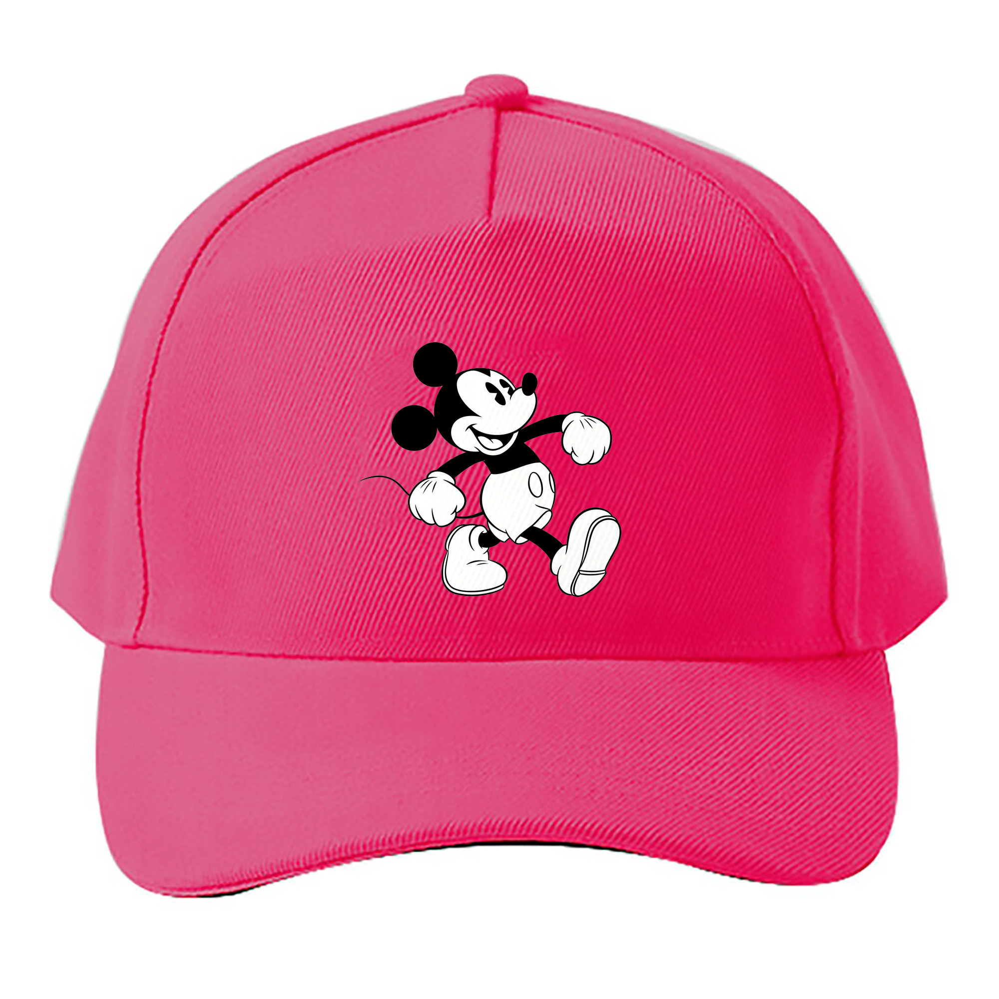 （画像用） ミッキーマウス Mickey Mouse ベースボールキャップ 綿100％ 男女兼用 帽子 スポーツ