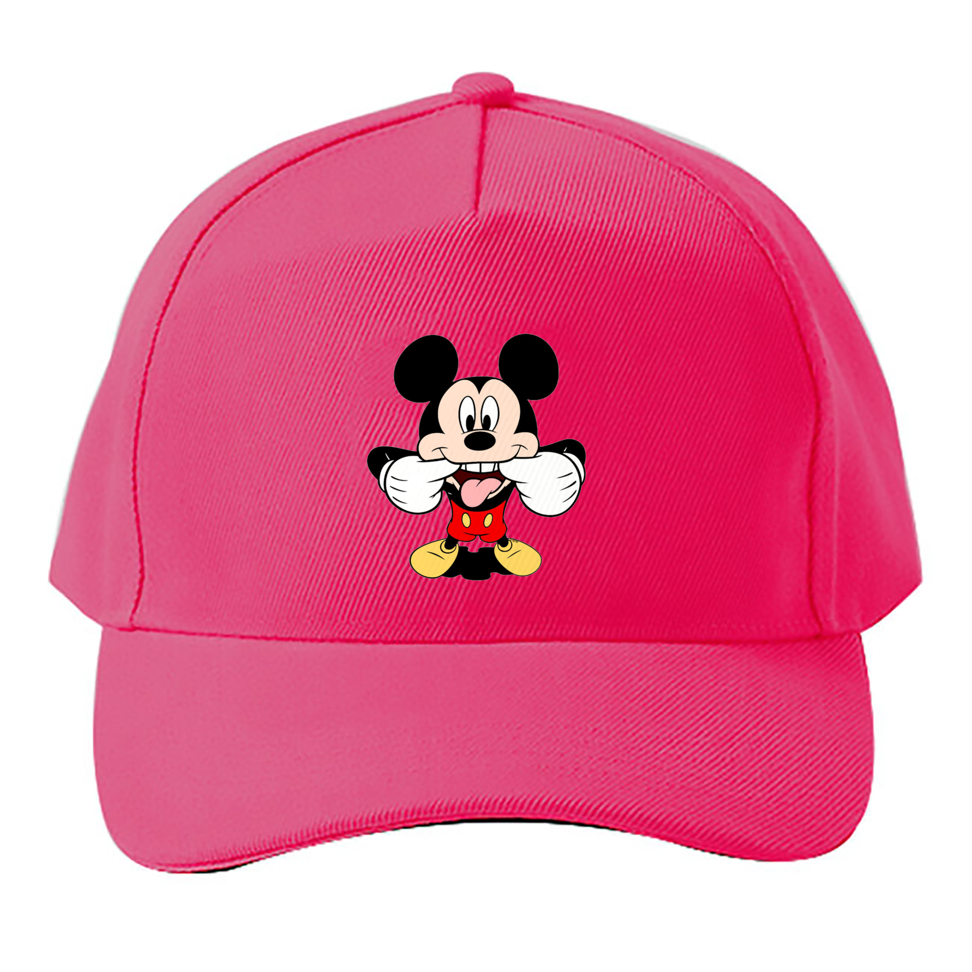 （画像用） ミッキーマウス Mickey Mouse ベースボールキャップ 綿100％ 男女兼用 帽子 スポーツ