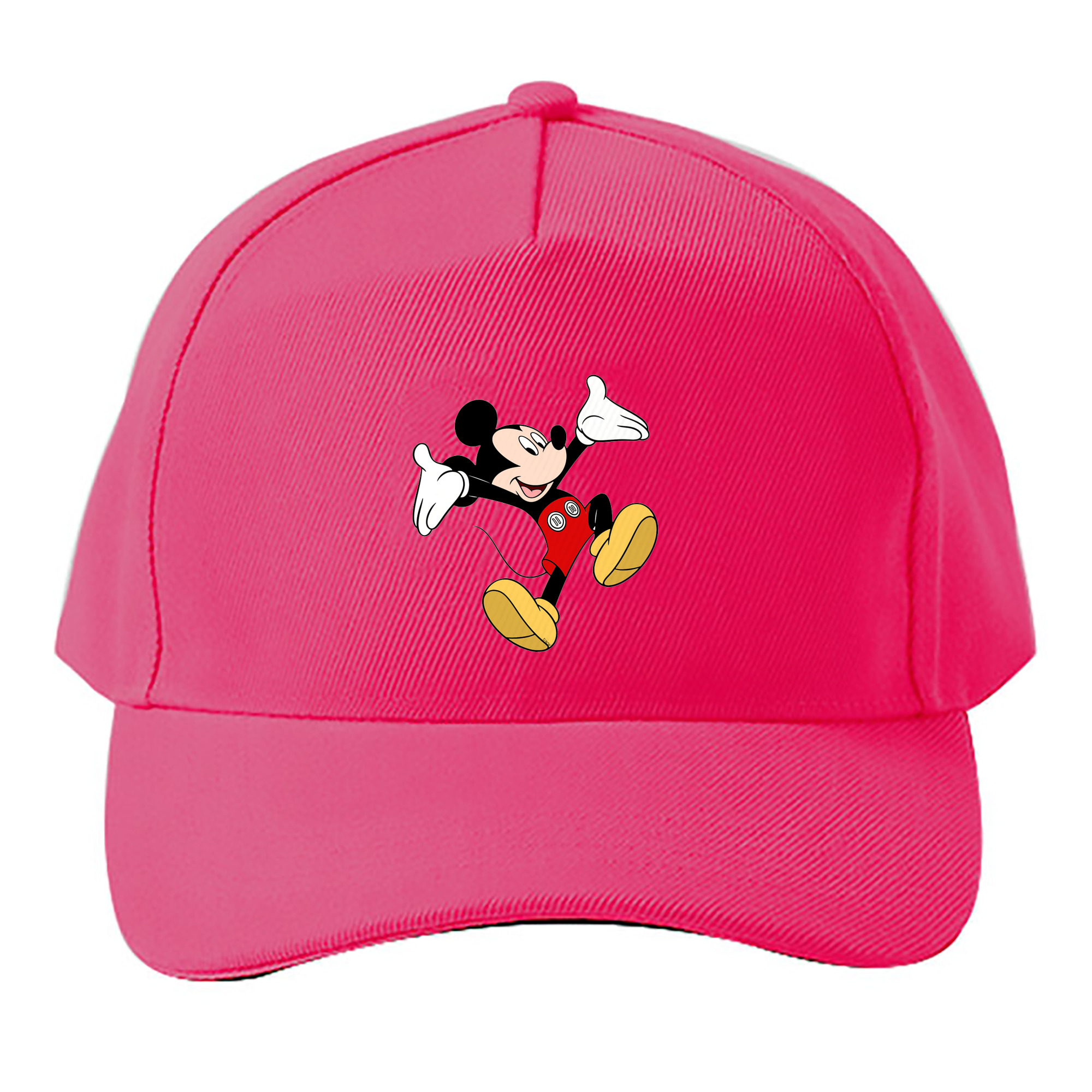 （画像用） ミッキーマウス Mickey Mouse ベースボールキャップ 綿100％ 男女兼用 帽子 スポーツ