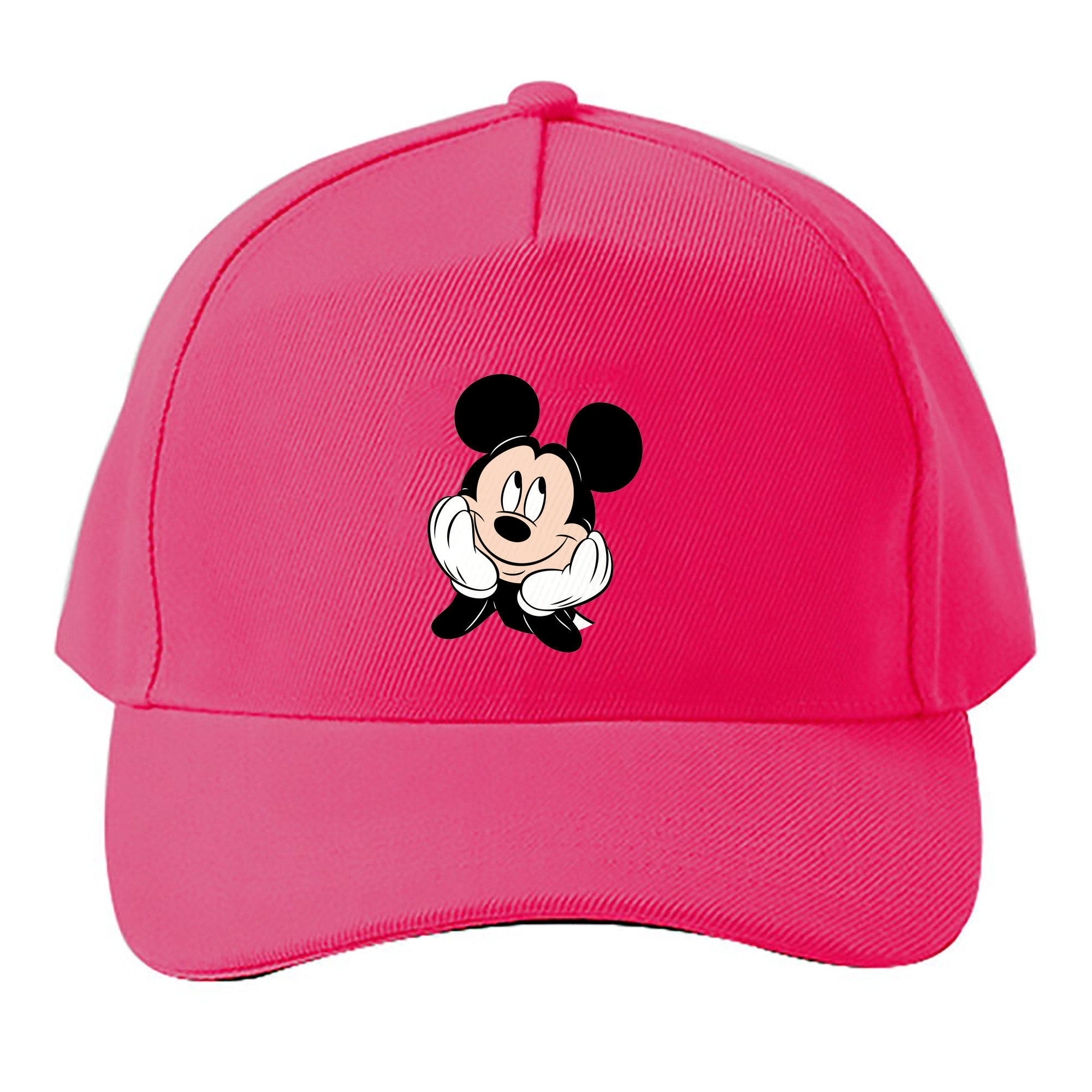 （画像用） ミッキーマウス Mickey Mouse ベースボールキャップ 綿100％ 男女兼用 帽子 スポーツ