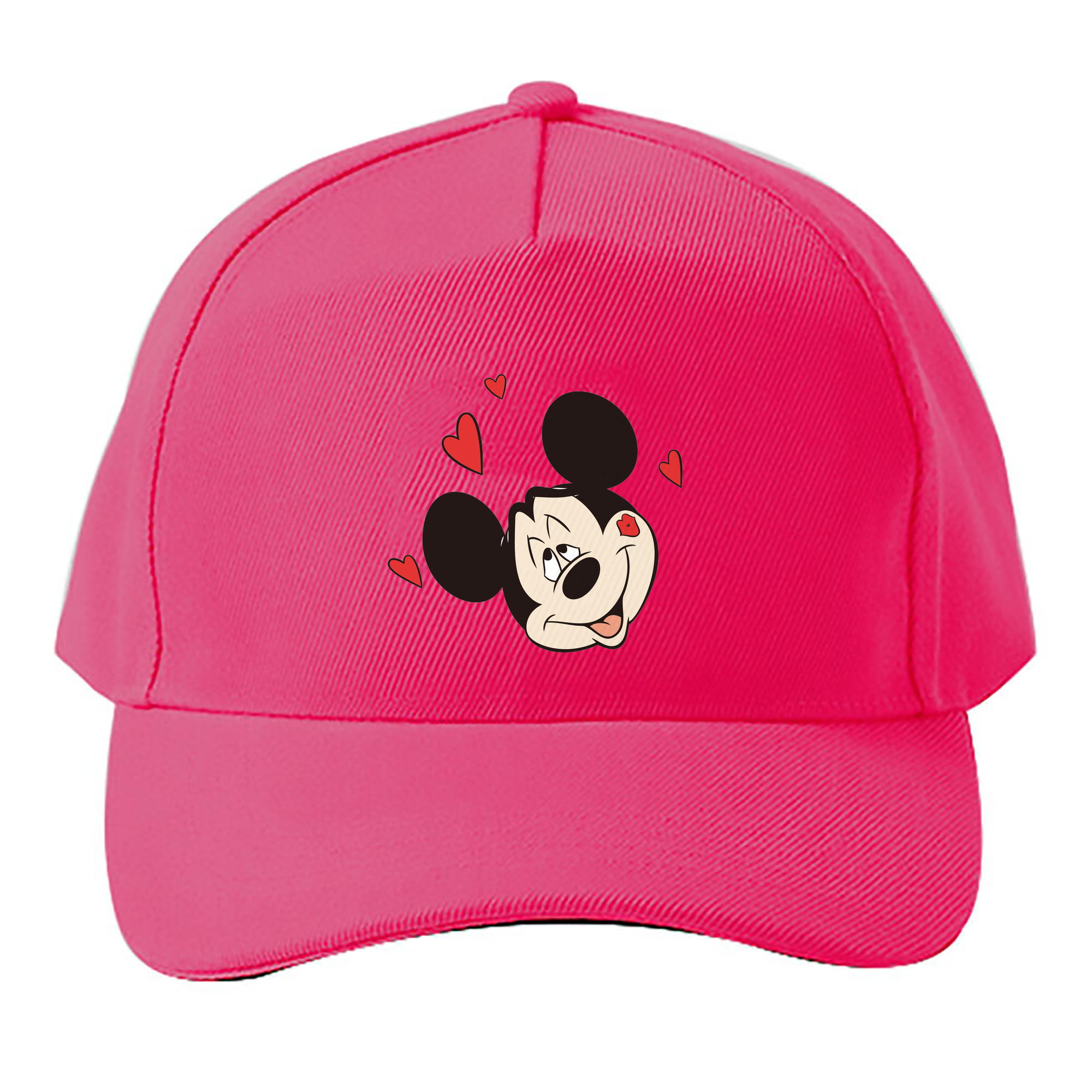 （画像用） ミッキーマウス Mickey Mouse ベースボールキャップ 綿100％ 男女兼用 帽子 スポーツ