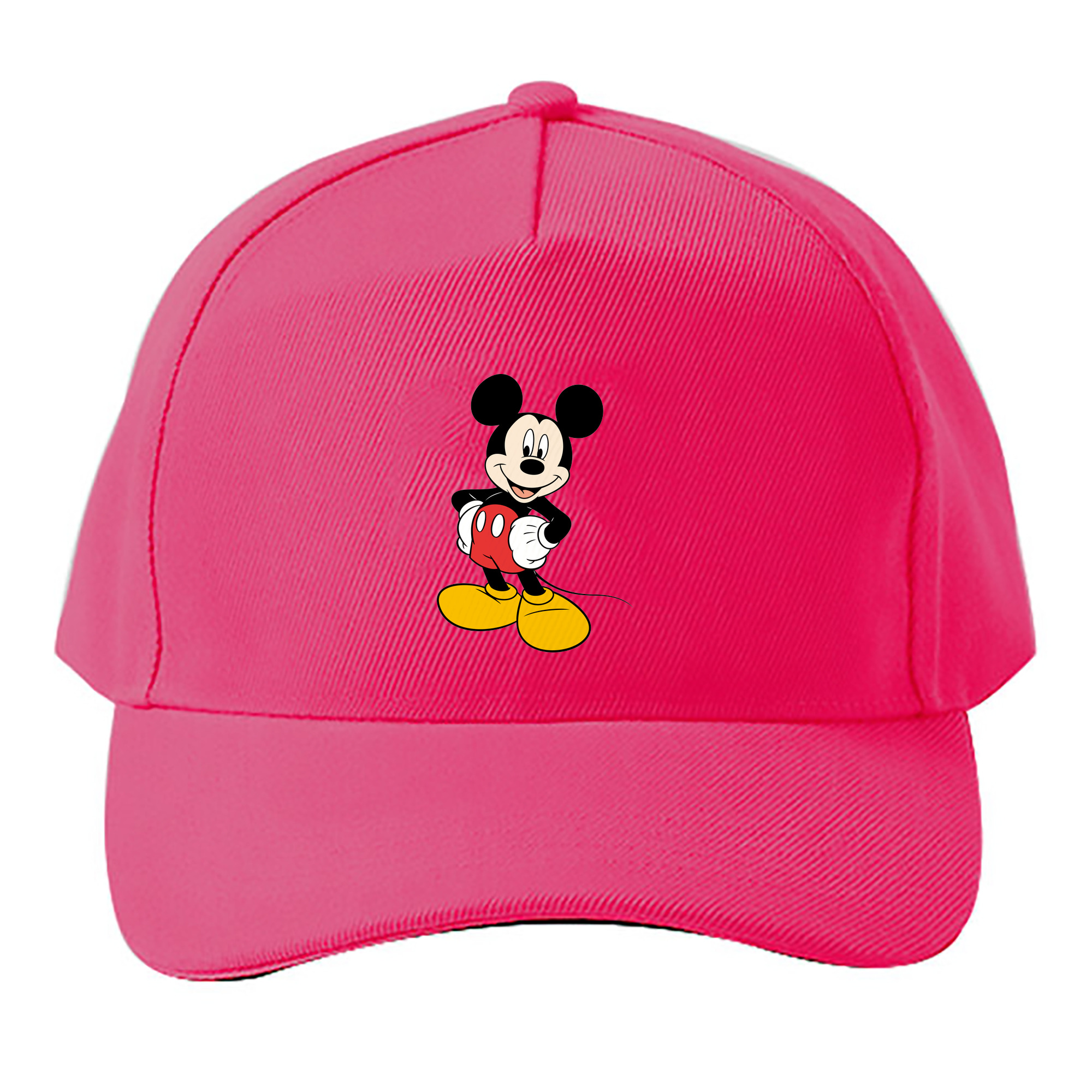 （画像用） ミッキーマウス Mickey Mouse ベースボールキャップ 綿100％ 男女兼用 帽子 スポーツ