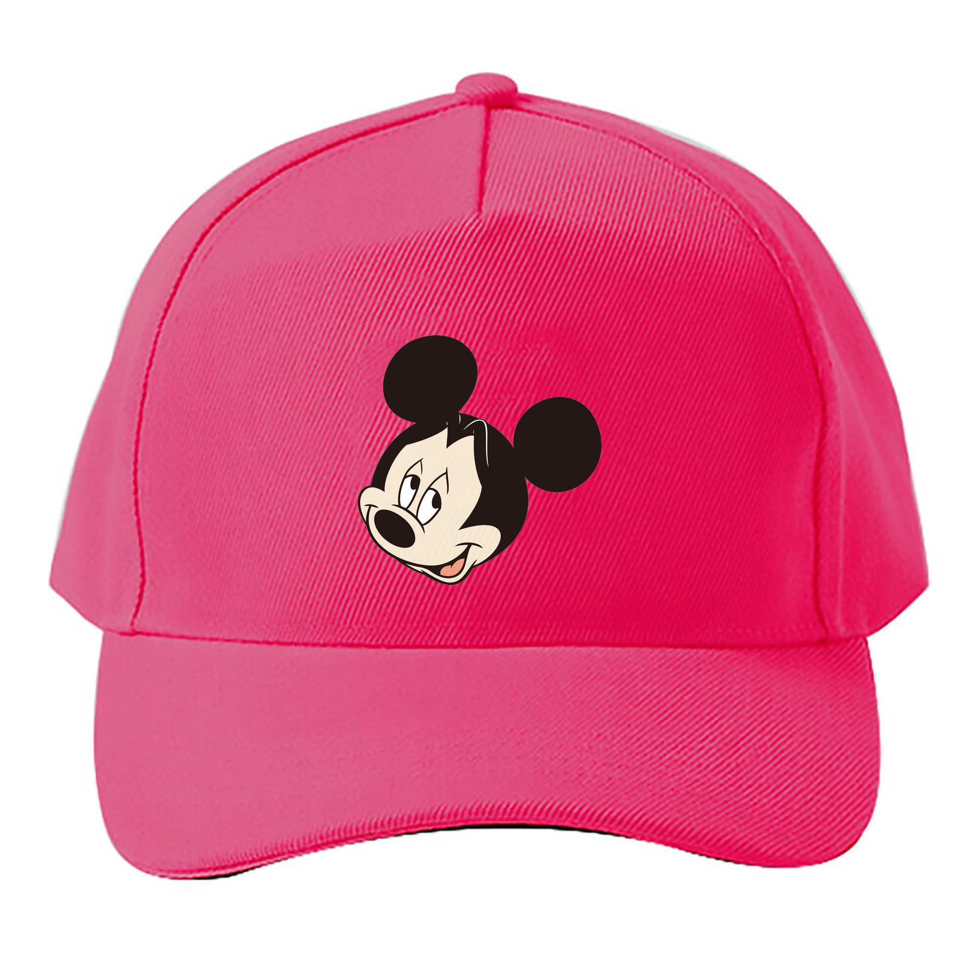 （画像用） ミッキーマウス Mickey Mouse ベースボールキャップ 綿100％ 男女兼用 帽子 スポーツ