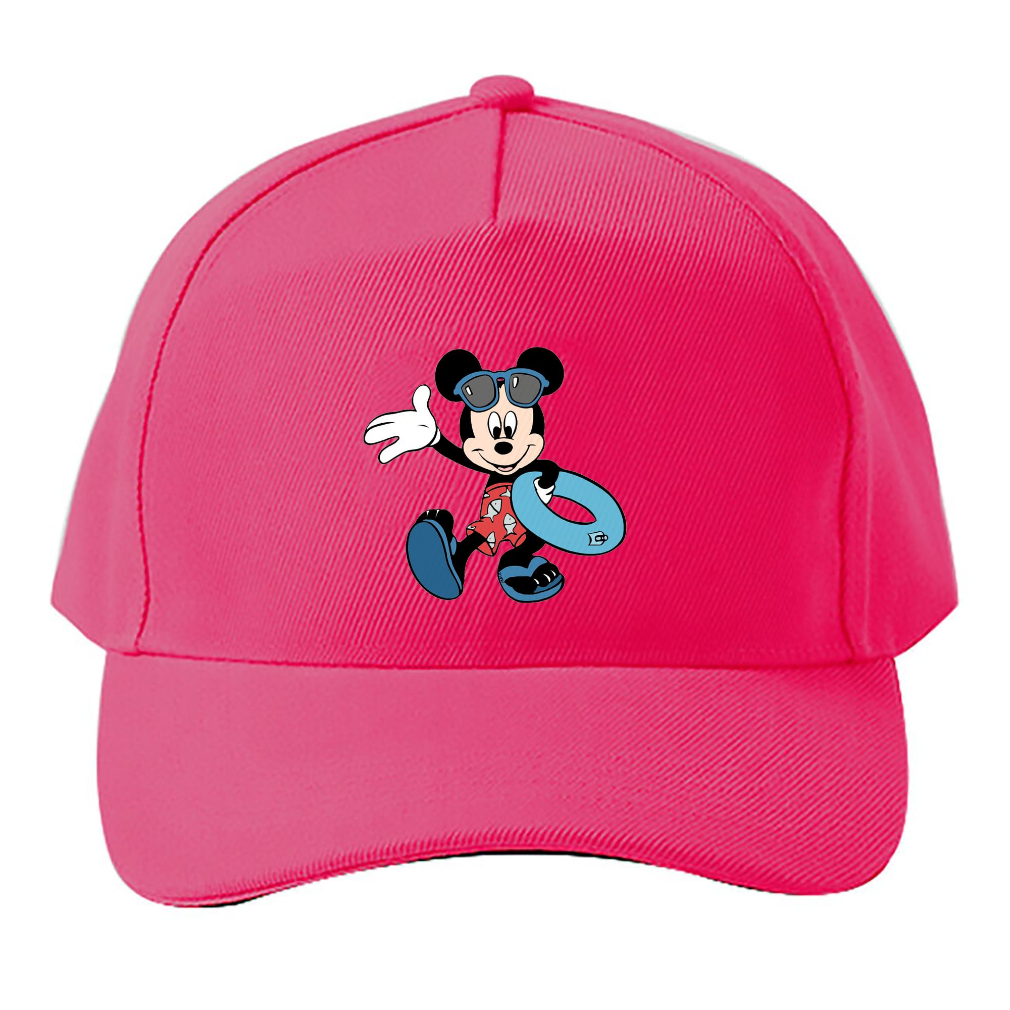 （画像用） ミッキーマウス Mickey Mouse ベースボールキャップ 綿100％ 男女兼用 帽子 スポーツ