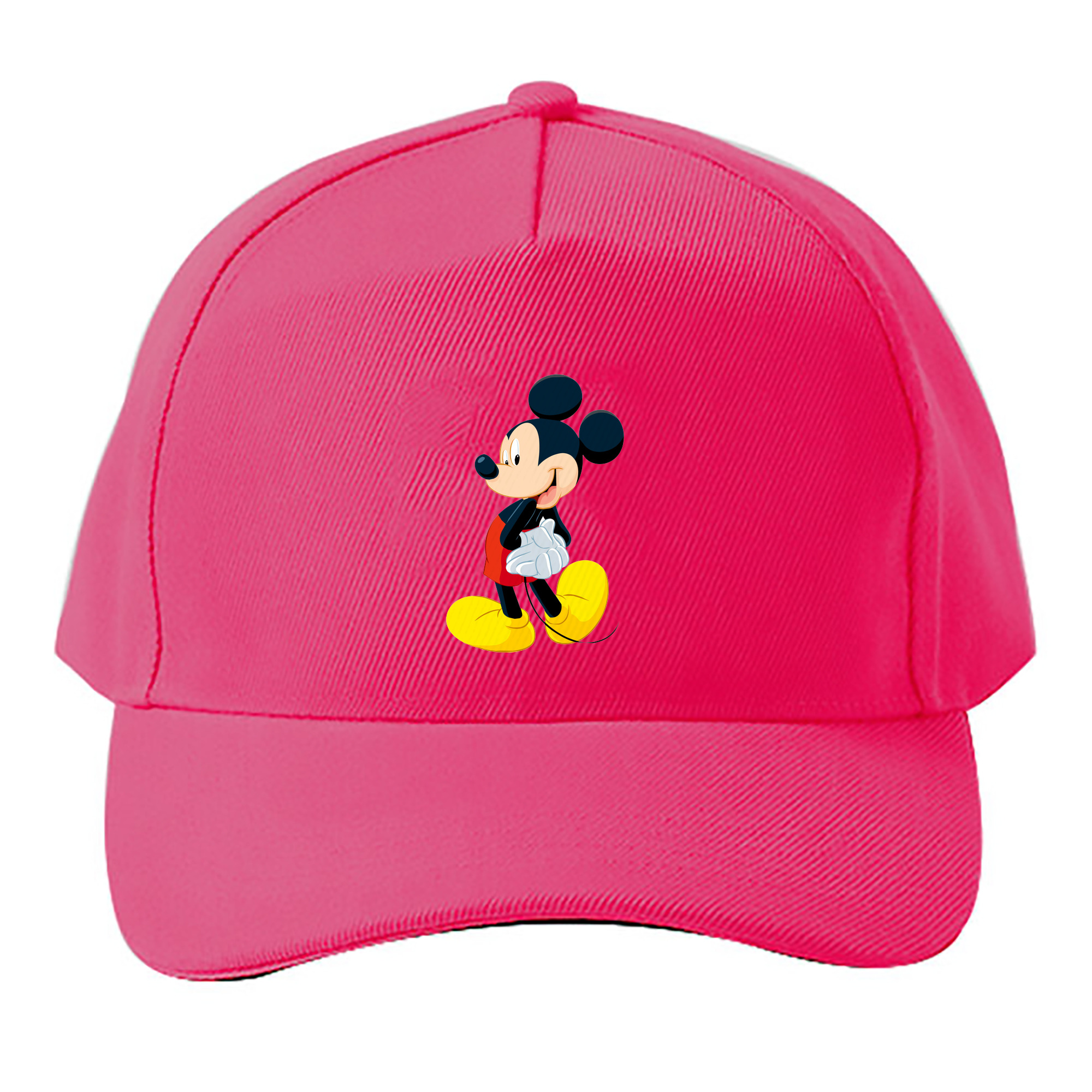 （画像用） ミッキーマウス Mickey Mouse ベースボールキャップ 綿100％ 男女兼用 帽子 スポーツ