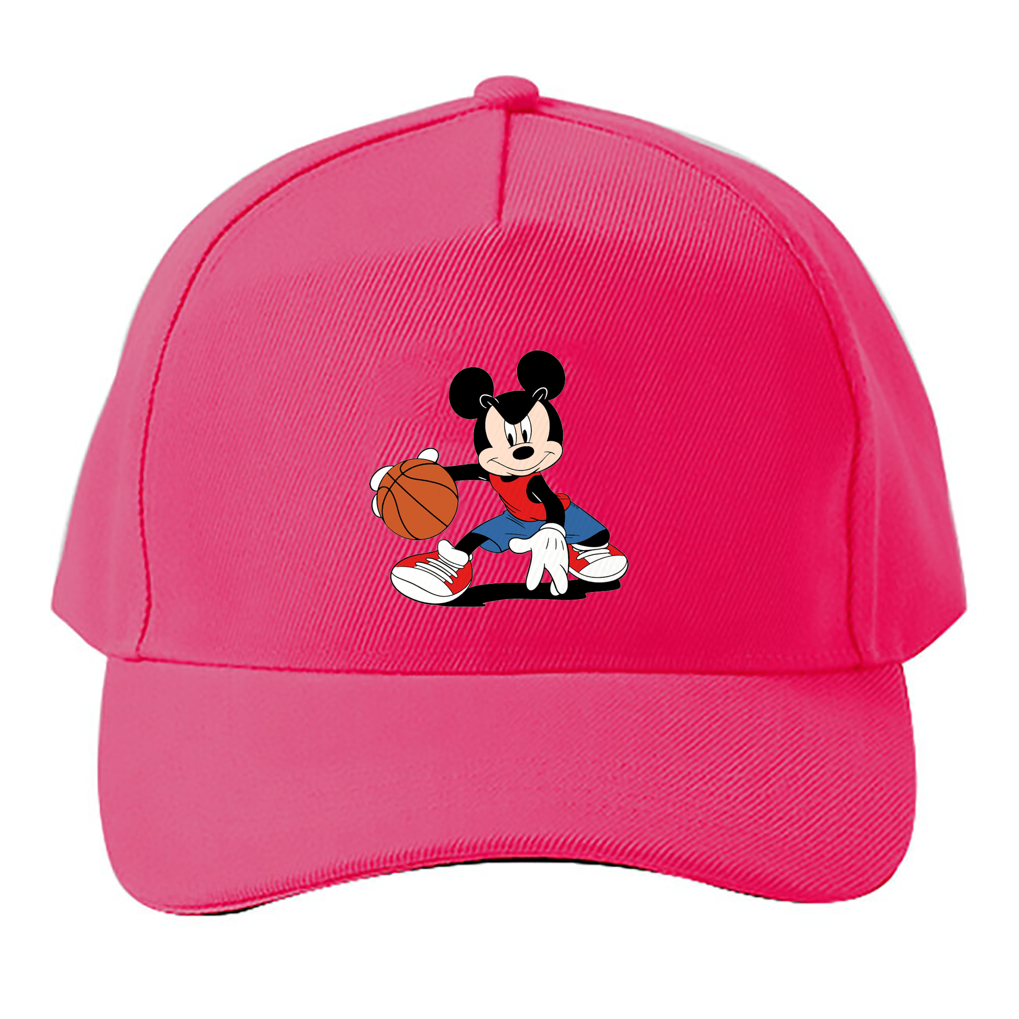 （画像用） ミッキーマウス Mickey Mouse ベースボールキャップ 綿100％ 男女兼用 帽子 スポーツ