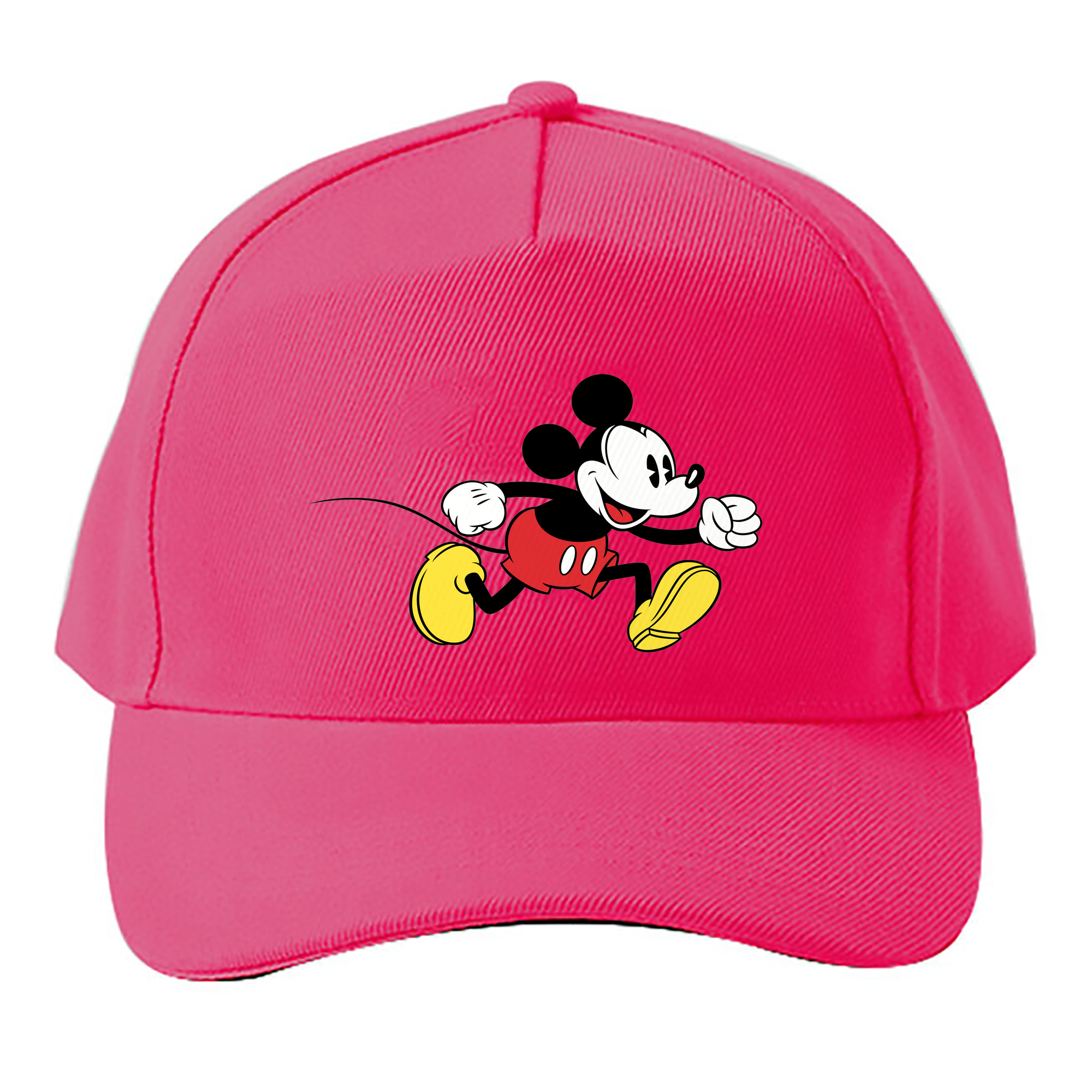 （画像用） ミッキーマウス Mickey Mouse ベースボールキャップ 綿100％ 男女兼用 帽子 スポーツ