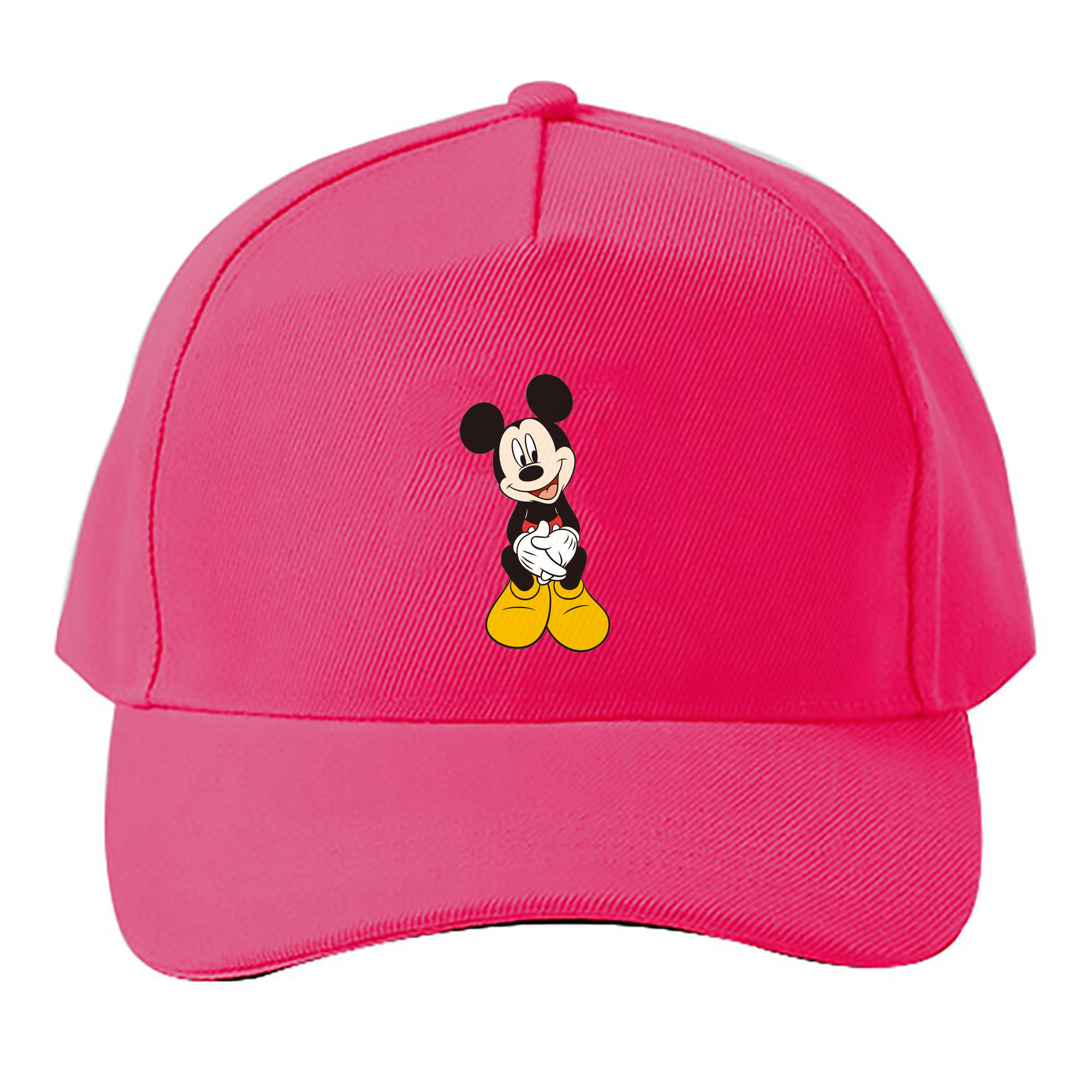 （画像用） ミッキーマウス Mickey Mouse ベースボールキャップ 綿100％ 男女兼用 帽子 スポーツ