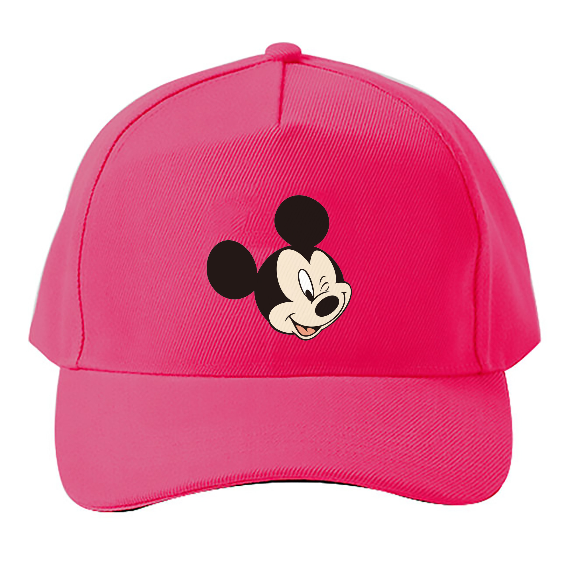 （画像用） ミッキーマウス Mickey Mouse ベースボールキャップ 綿100％ 男女兼用 帽子 スポーツ