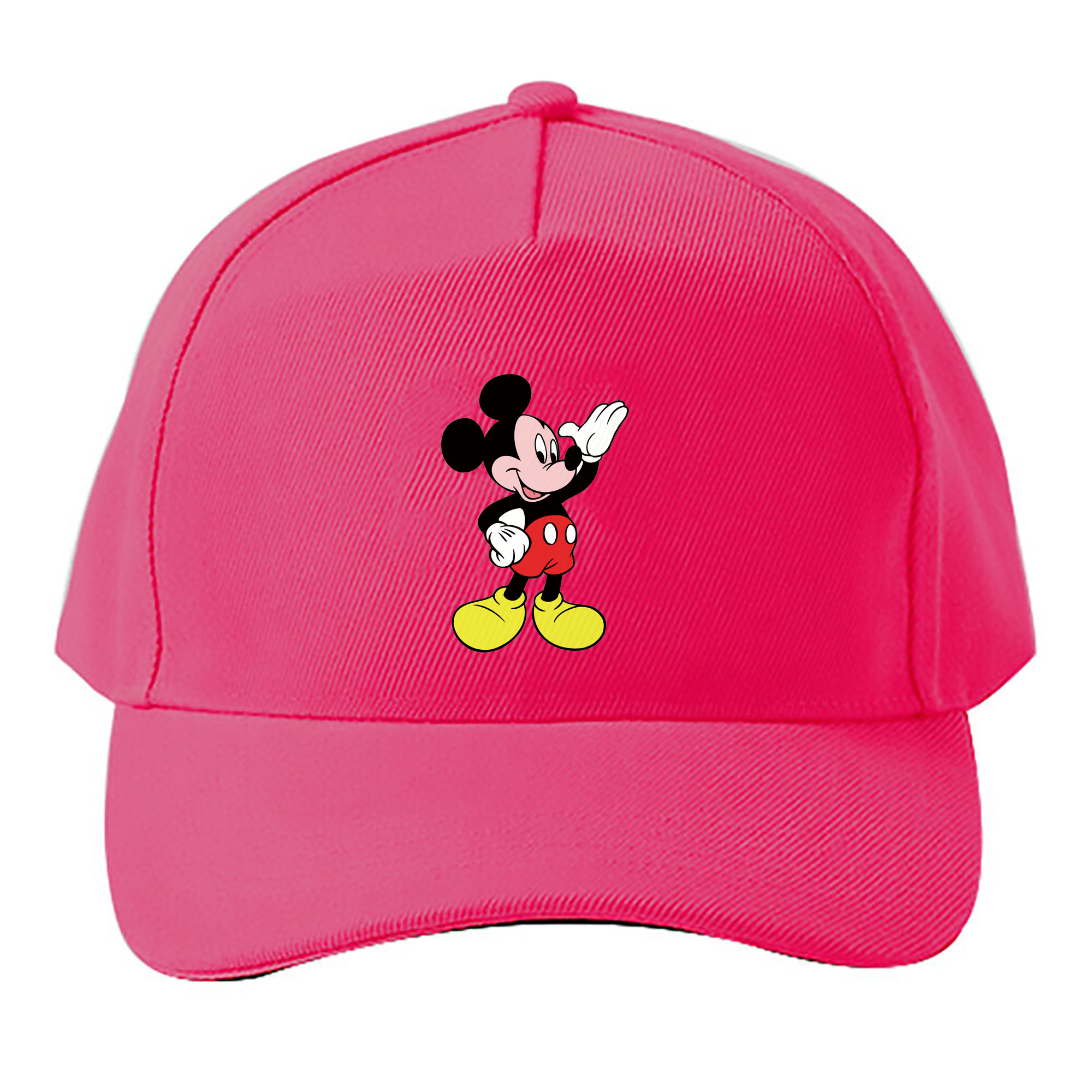 （画像用） ミッキーマウス Mickey Mouse ベースボールキャップ 綿100％ 男女兼用 帽子 スポーツ