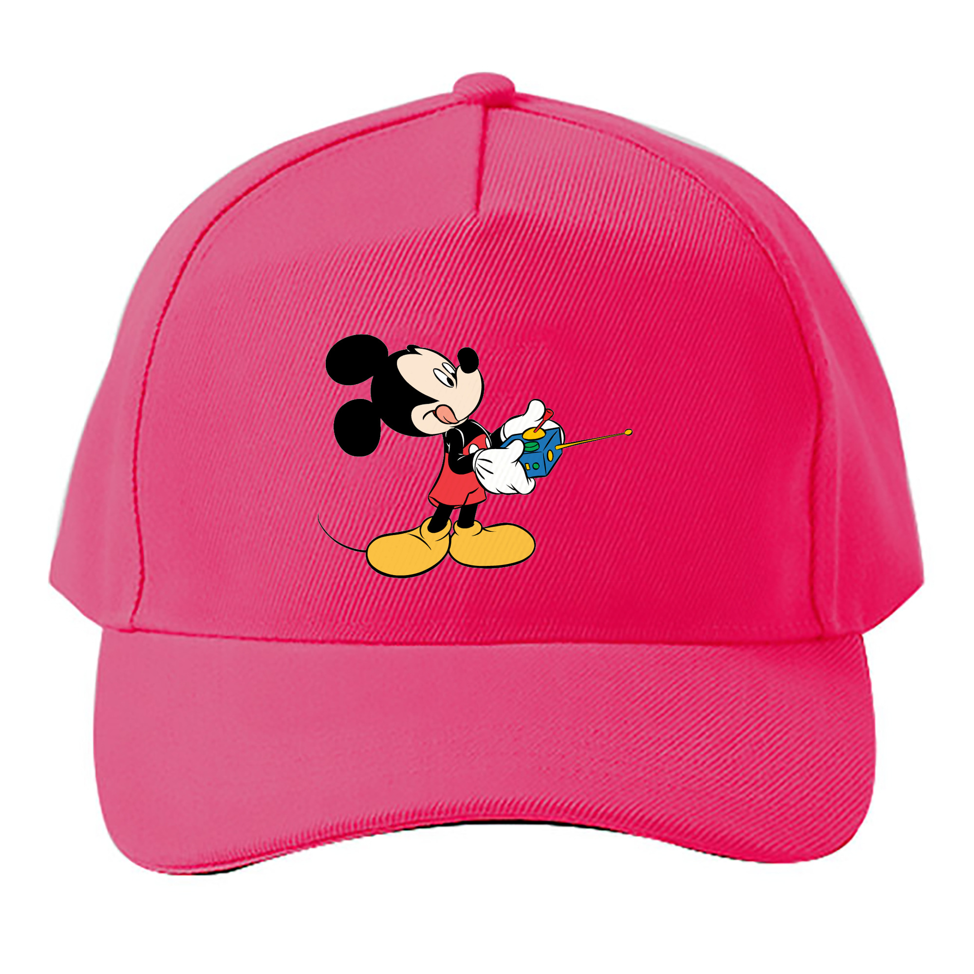 （画像用） ミッキーマウス Mickey Mouse ベースボールキャップ 綿100％ 男女兼用 帽子 スポーツ