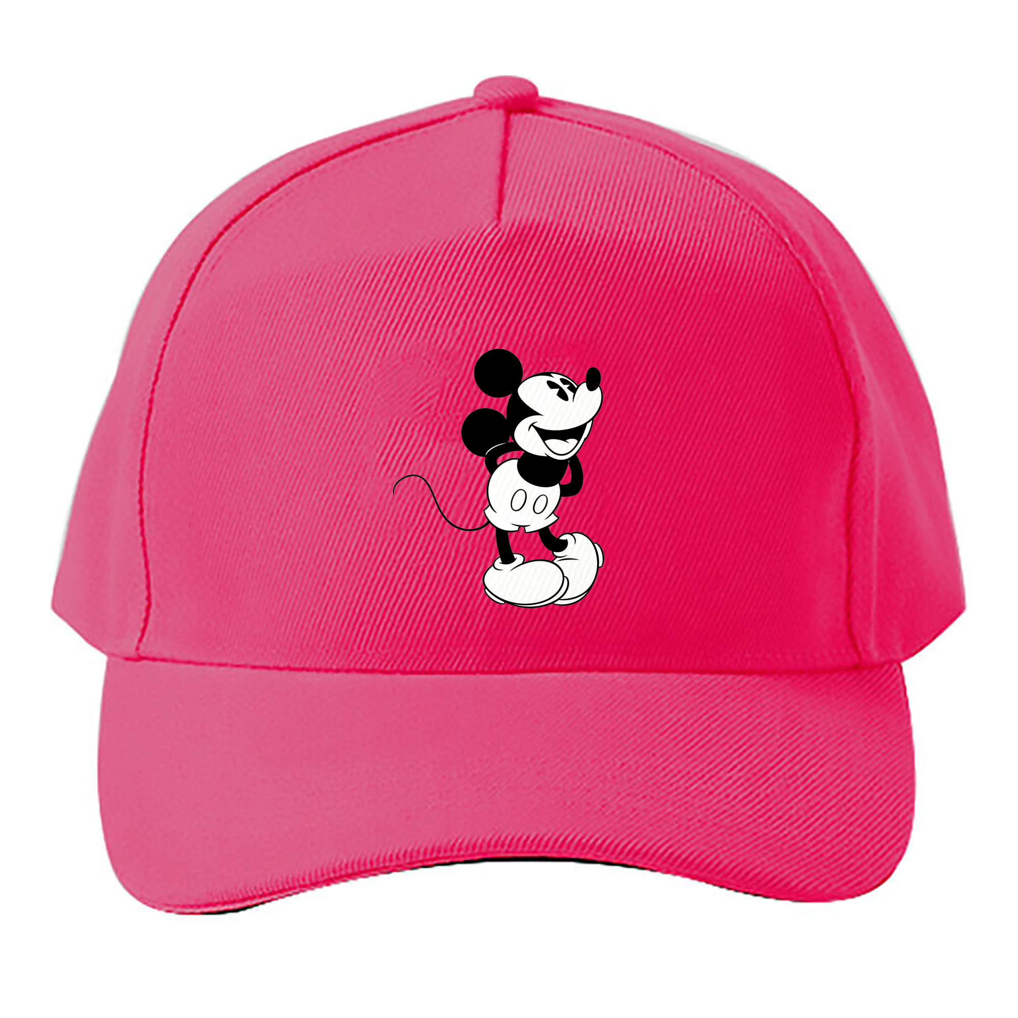 （画像用） ミッキーマウス Mickey Mouse ベースボールキャップ 綿100％ 男女兼用 帽子 スポーツ