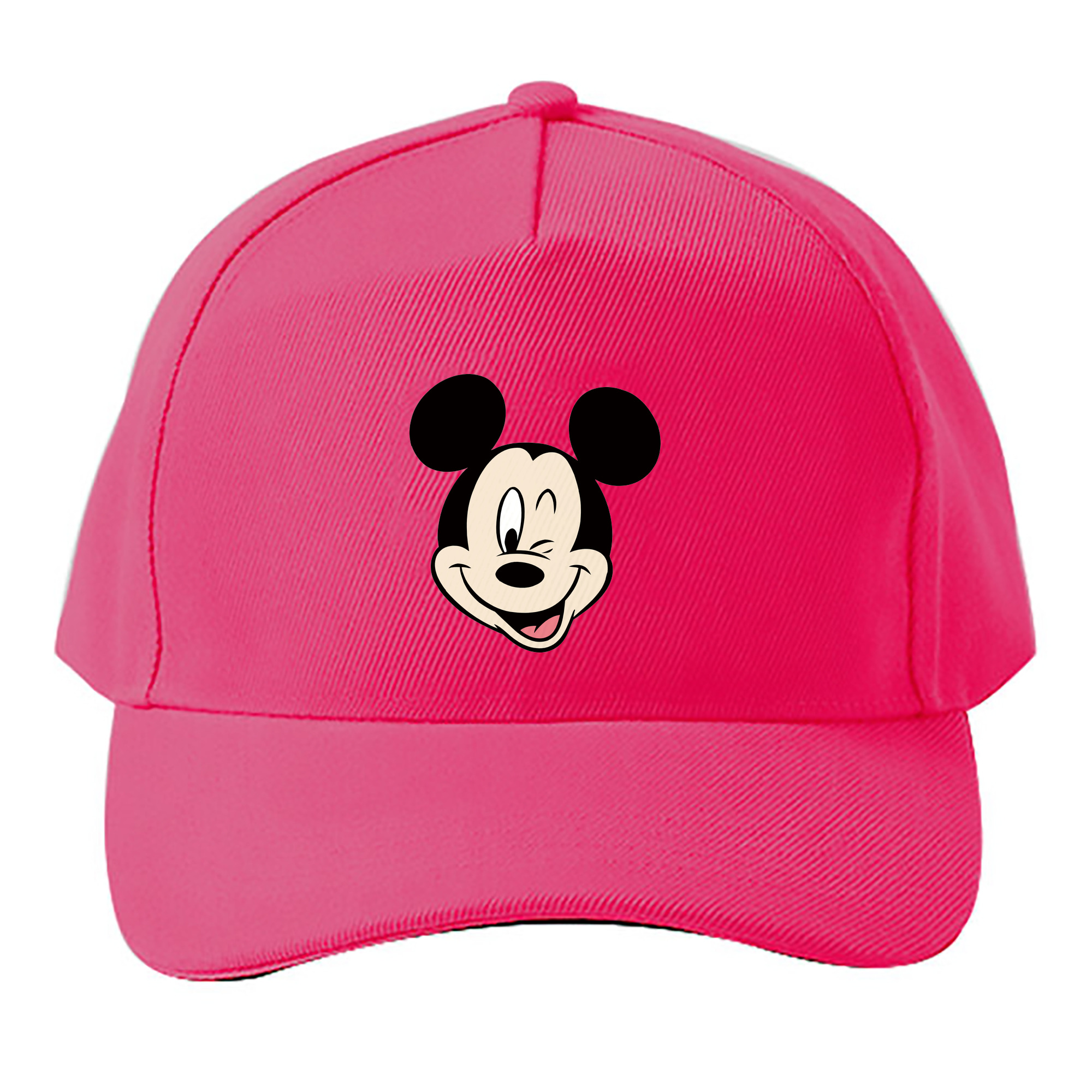 （画像用） ミッキーマウス Mickey Mouse ベースボールキャップ 綿100％ 男女兼用 帽子 スポーツ