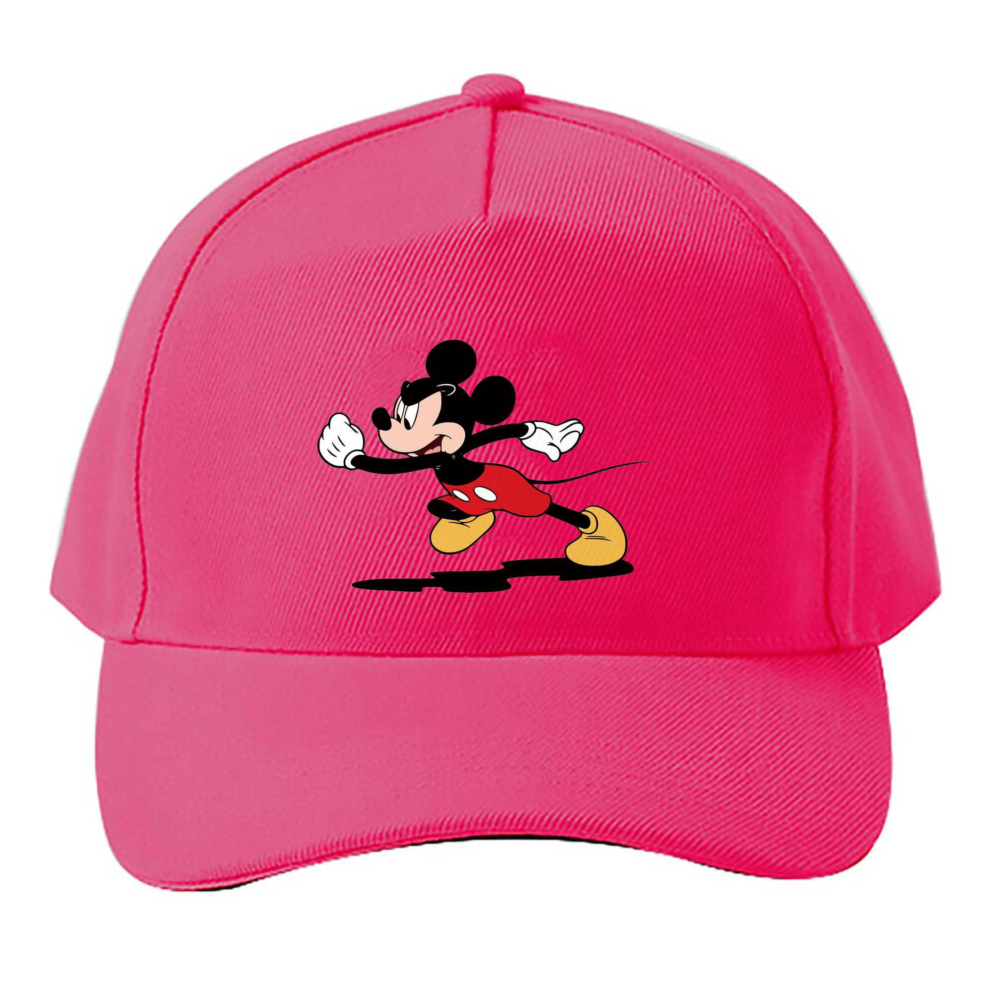 （画像用） ミッキーマウス Mickey Mouse ベースボールキャップ 綿100％ 男女兼用 帽子 スポーツ