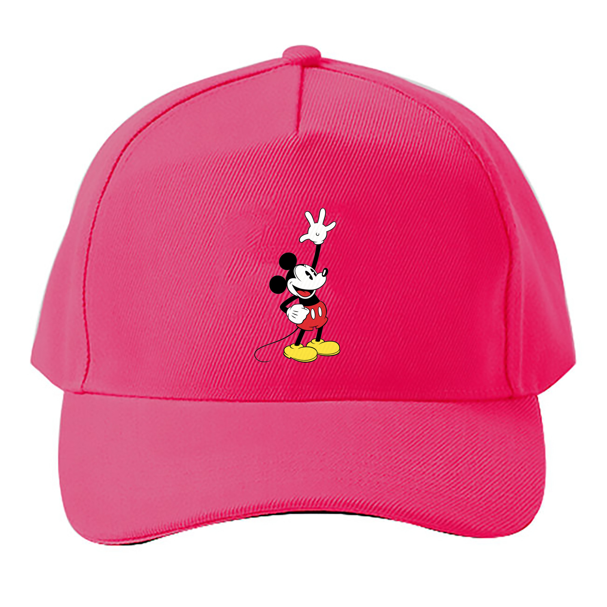 （画像用） ミッキーマウス Mickey Mouse ベースボールキャップ 綿100％ 男女兼用 帽子 スポーツ