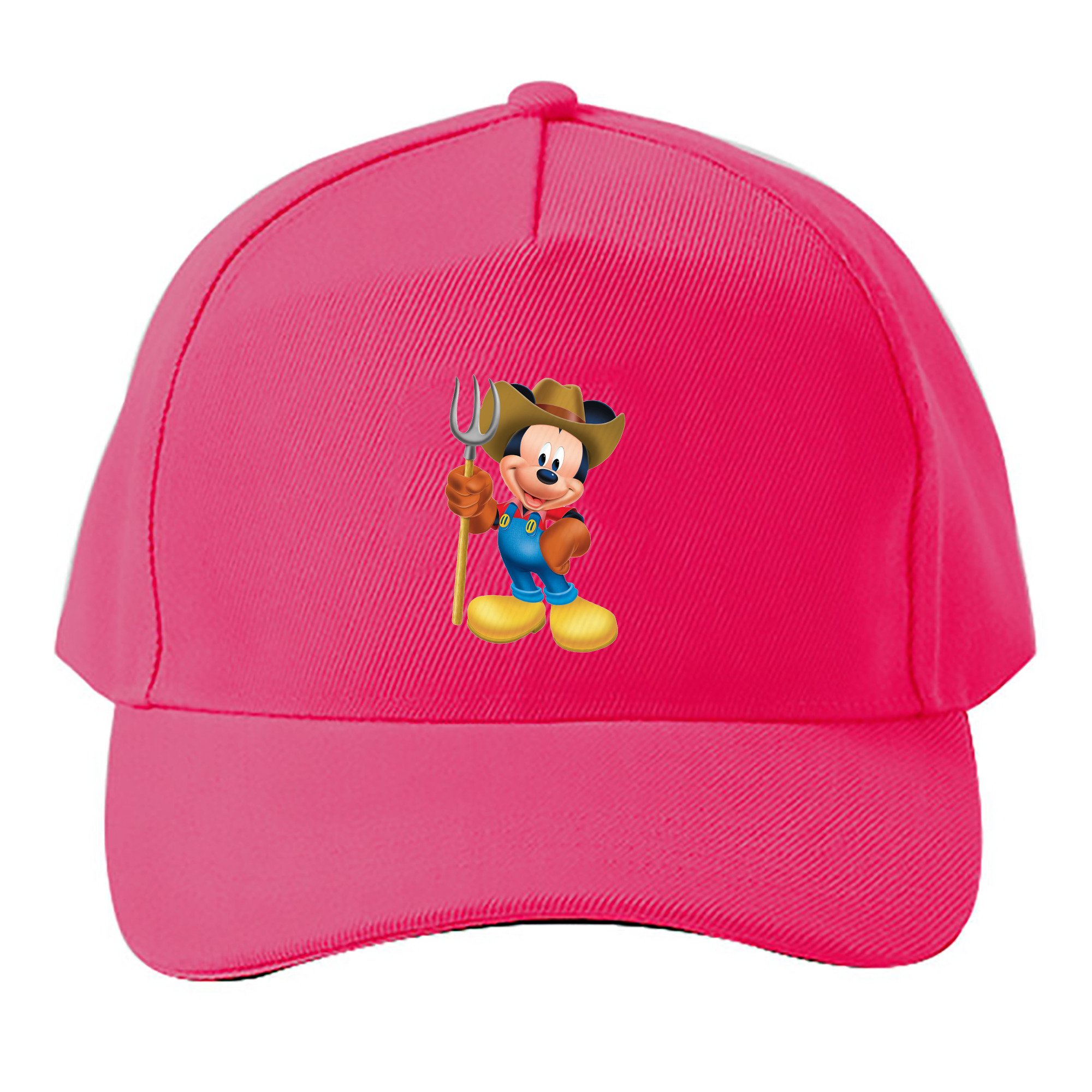 （画像用） ミッキーマウス Mickey Mouse ベースボールキャップ 綿100％ 男女兼用 帽子 スポーツ