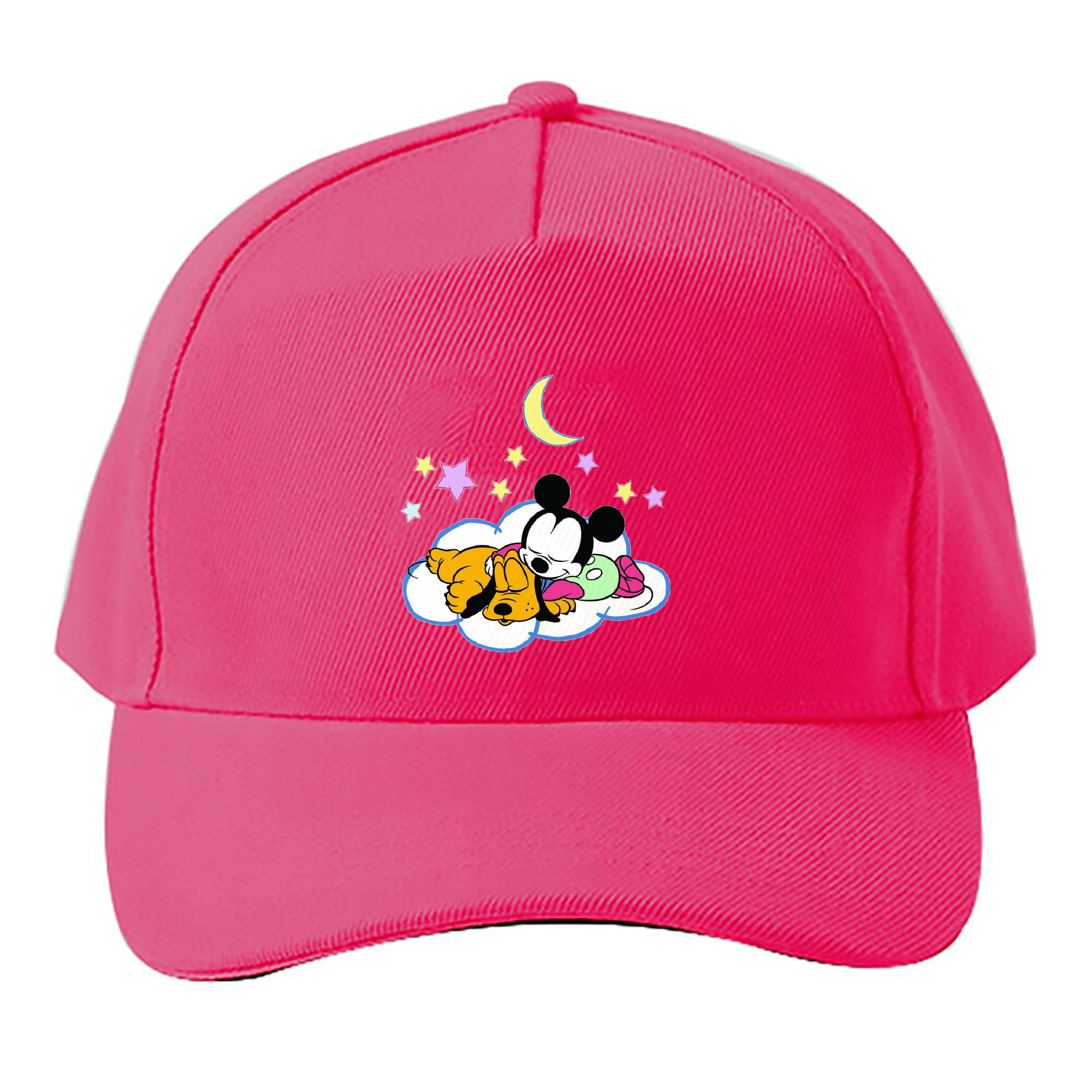 （画像用） ミッキーマウス Mickey Mouse ベースボールキャップ 綿100％ 男女兼用 帽子 スポーツ