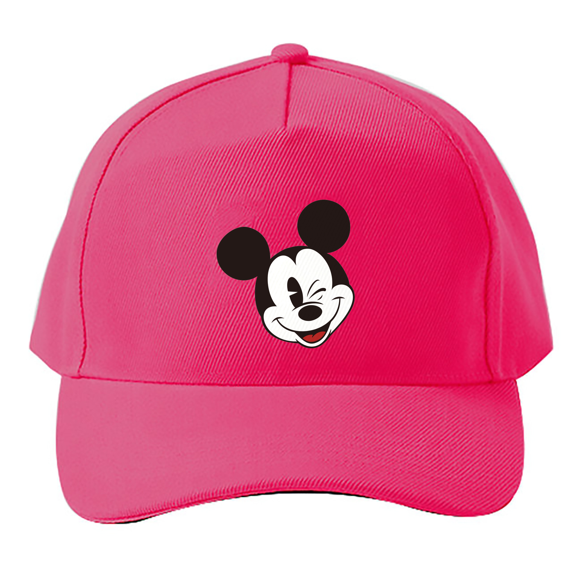 （画像用） ミッキーマウス Mickey Mouse ベースボールキャップ 綿100％ 男女兼用 帽子 スポーツ