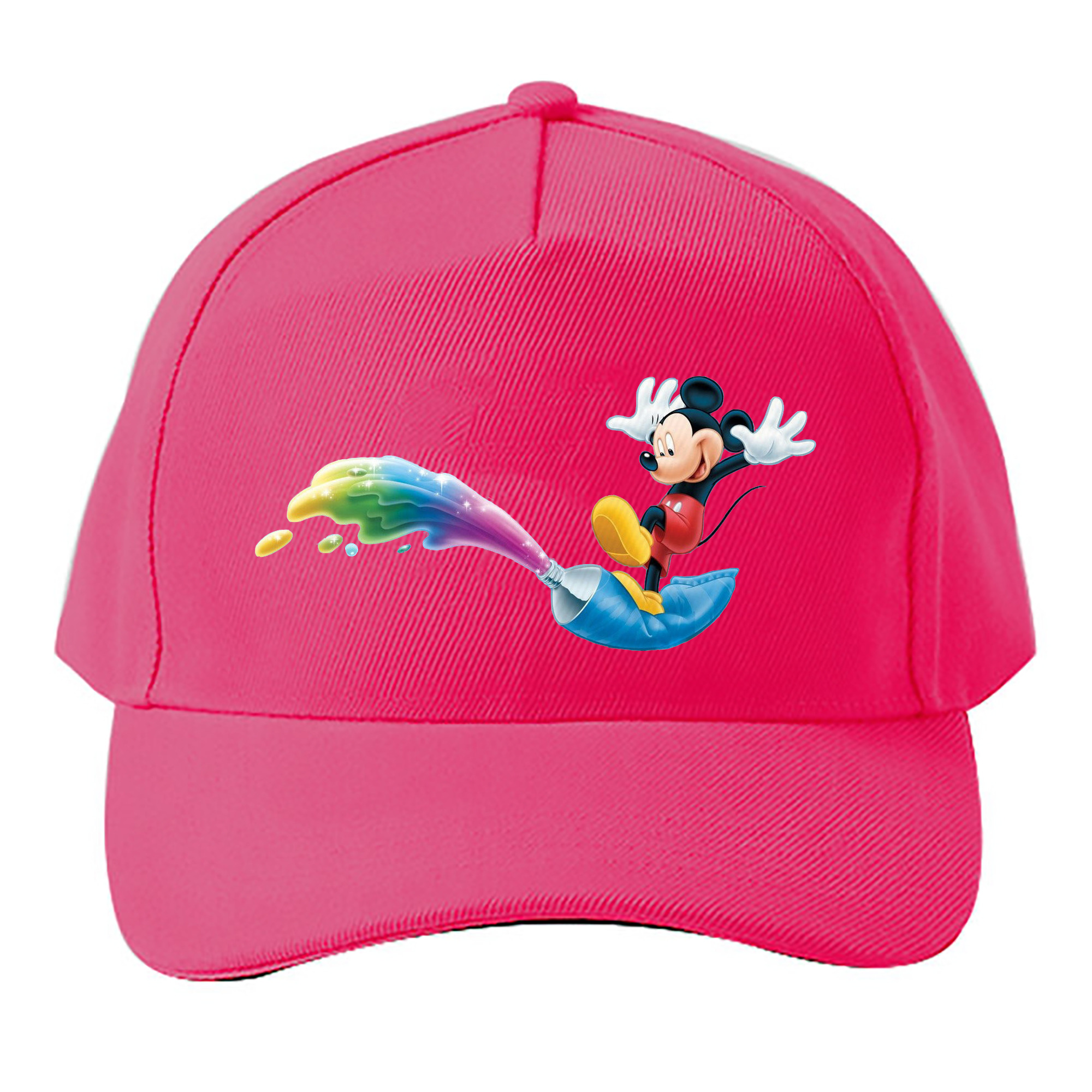 （画像用） ミッキーマウス Mickey Mouse ベースボールキャップ 綿100％ 男女兼用 帽子 スポーツ