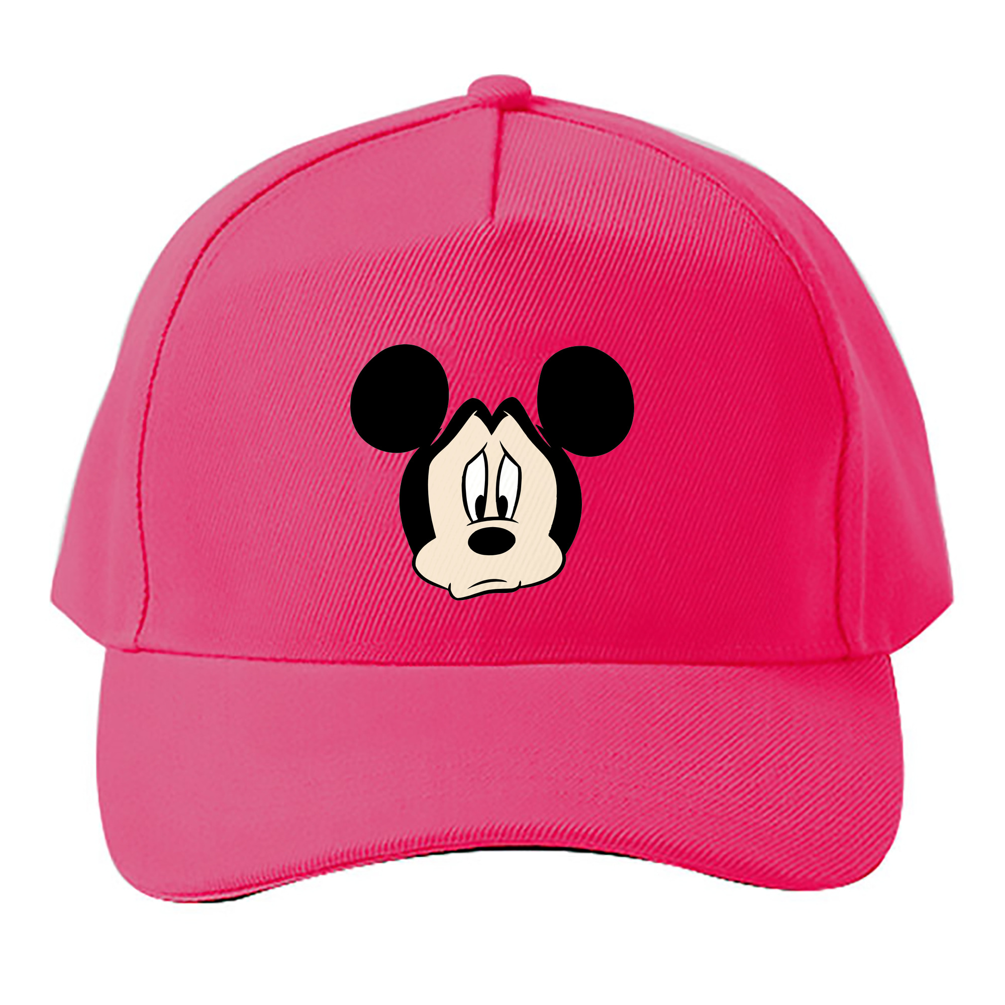 （画像用） ミッキーマウス Mickey Mouse ベースボールキャップ 綿100％ 男女兼用 帽子 スポーツ