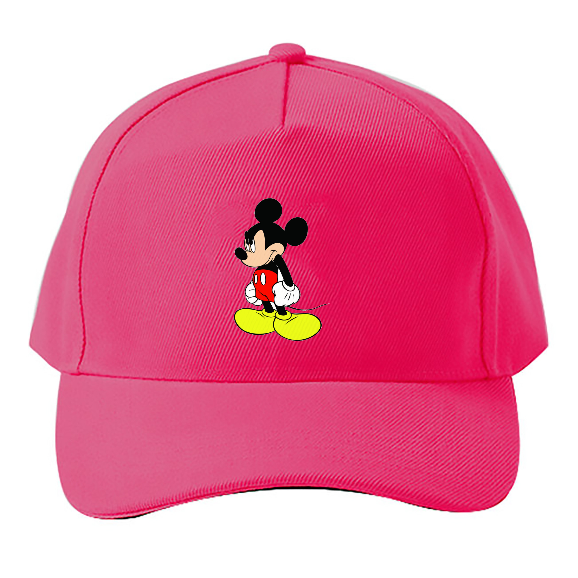 （画像用） ミッキーマウス Mickey Mouse ベースボールキャップ 綿100％ 男女兼用 帽子 スポーツ