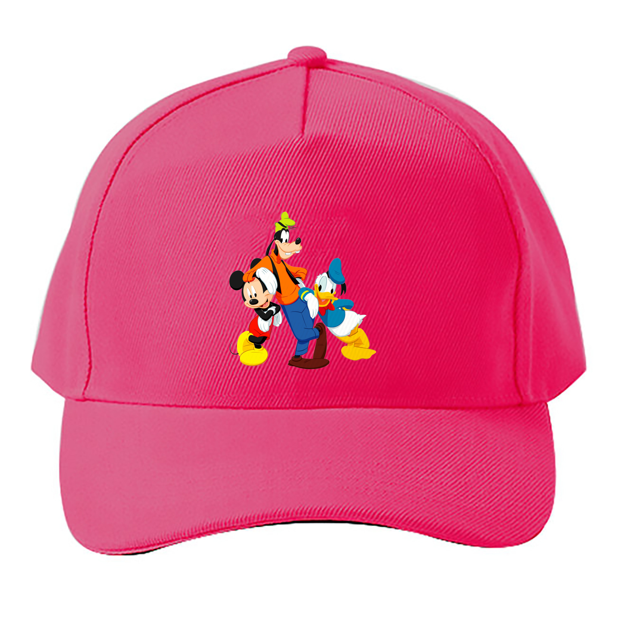 （画像用） ミッキーマウス Mickey Mouse ベースボールキャップ 綿100％ 男女兼用 帽子 スポーツ