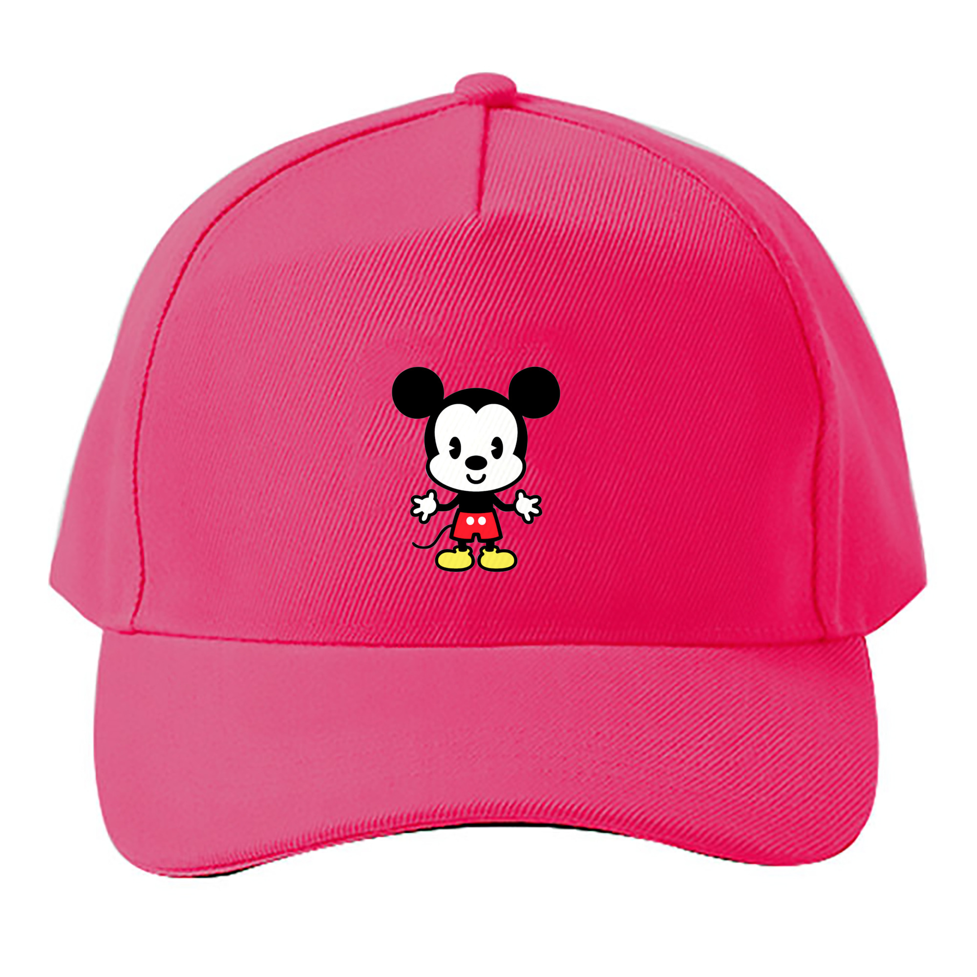 （画像用） ミッキーマウス Mickey Mouse ベースボールキャップ 綿100％ 男女兼用 帽子 スポーツ